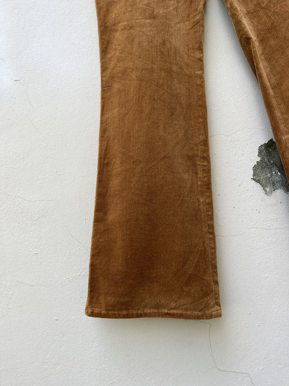 Vintage Super Flared Inpaichthys Kerri Japan Stretch Corduroy Pant Size US 30 / EU 46 - 9 Thumbnail