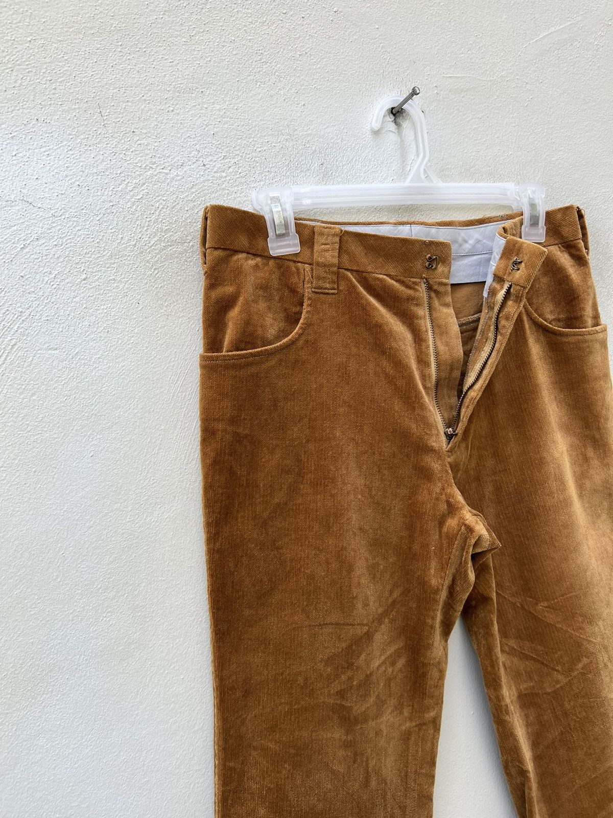 Vintage Super Flared Inpaichthys Kerri Japan Stretch Corduroy Pant Size US 30 / EU 46 - 8 Thumbnail