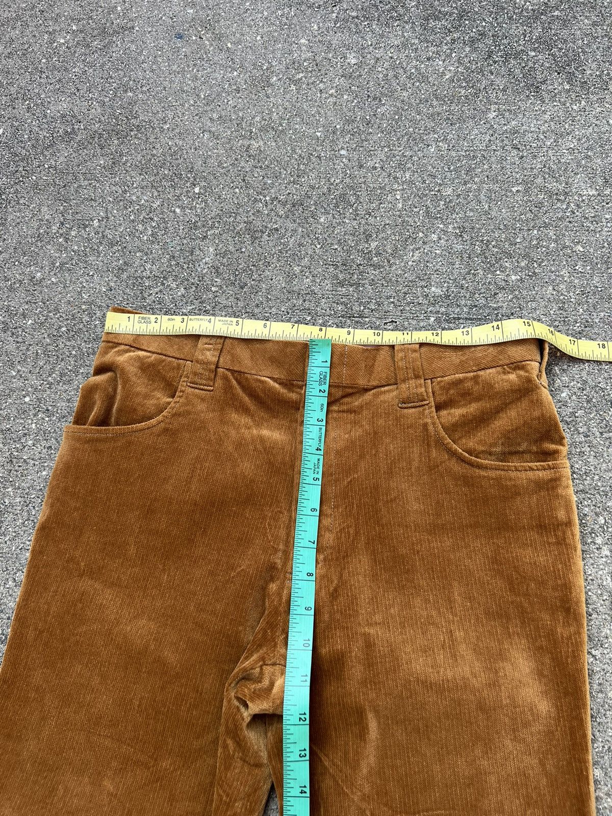 Vintage Super Flared Inpaichthys Kerri Japan Stretch Corduroy Pant Size US 30 / EU 46 - 2 Thumbnail