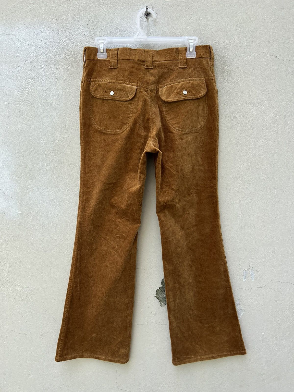 Vintage Super Flared Inpaichthys Kerri Japan Stretch Corduroy Pant Size US 30 / EU 46 - 12 Thumbnail