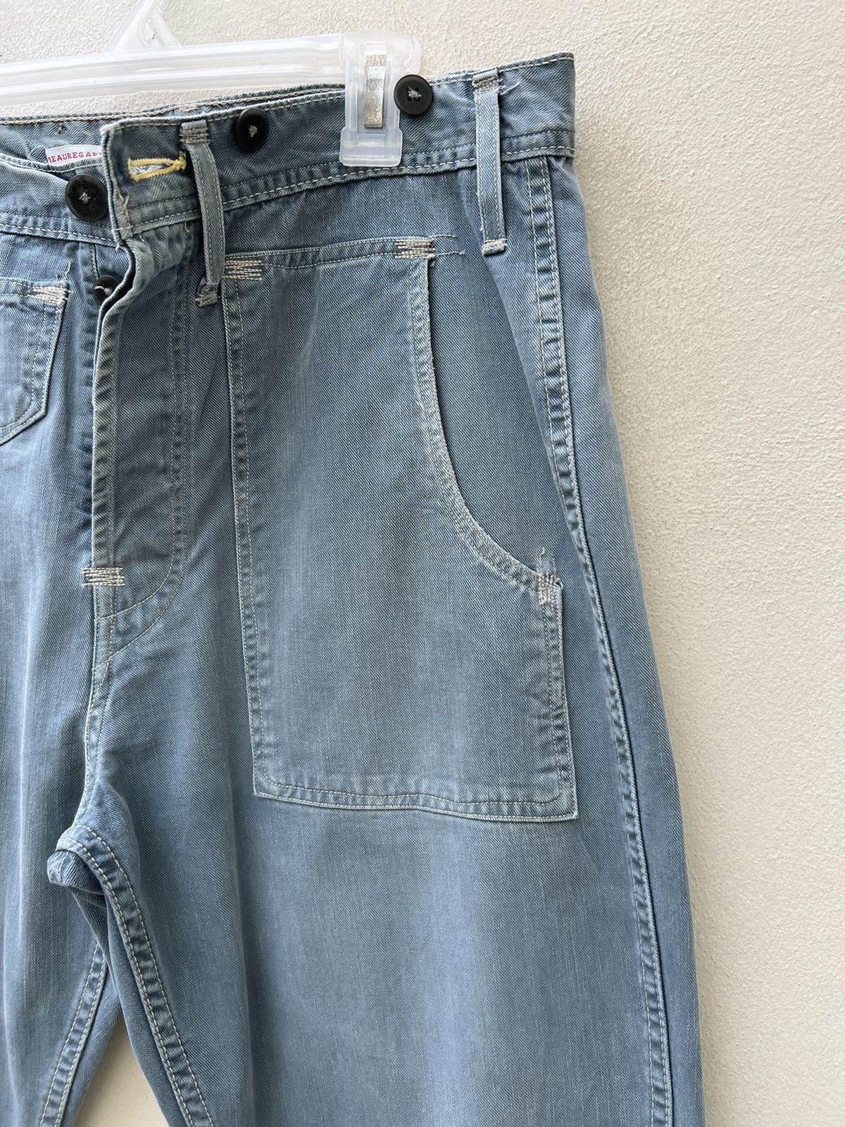 Levi's Vintage 90s Levi’s Red Beauregard Sun Fade Distress Jeans Size US 34 / EU 50 - 10 Thumbnail