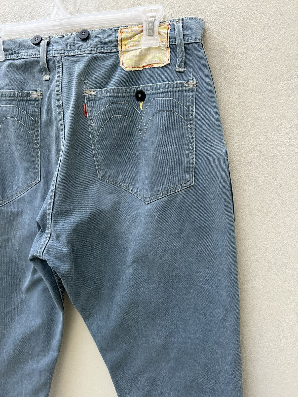 Levi's Vintage 90s Levi’s Red Beauregard Sun Fade Distress Jeans Size US 34 / EU 50 - 16 Thumbnail