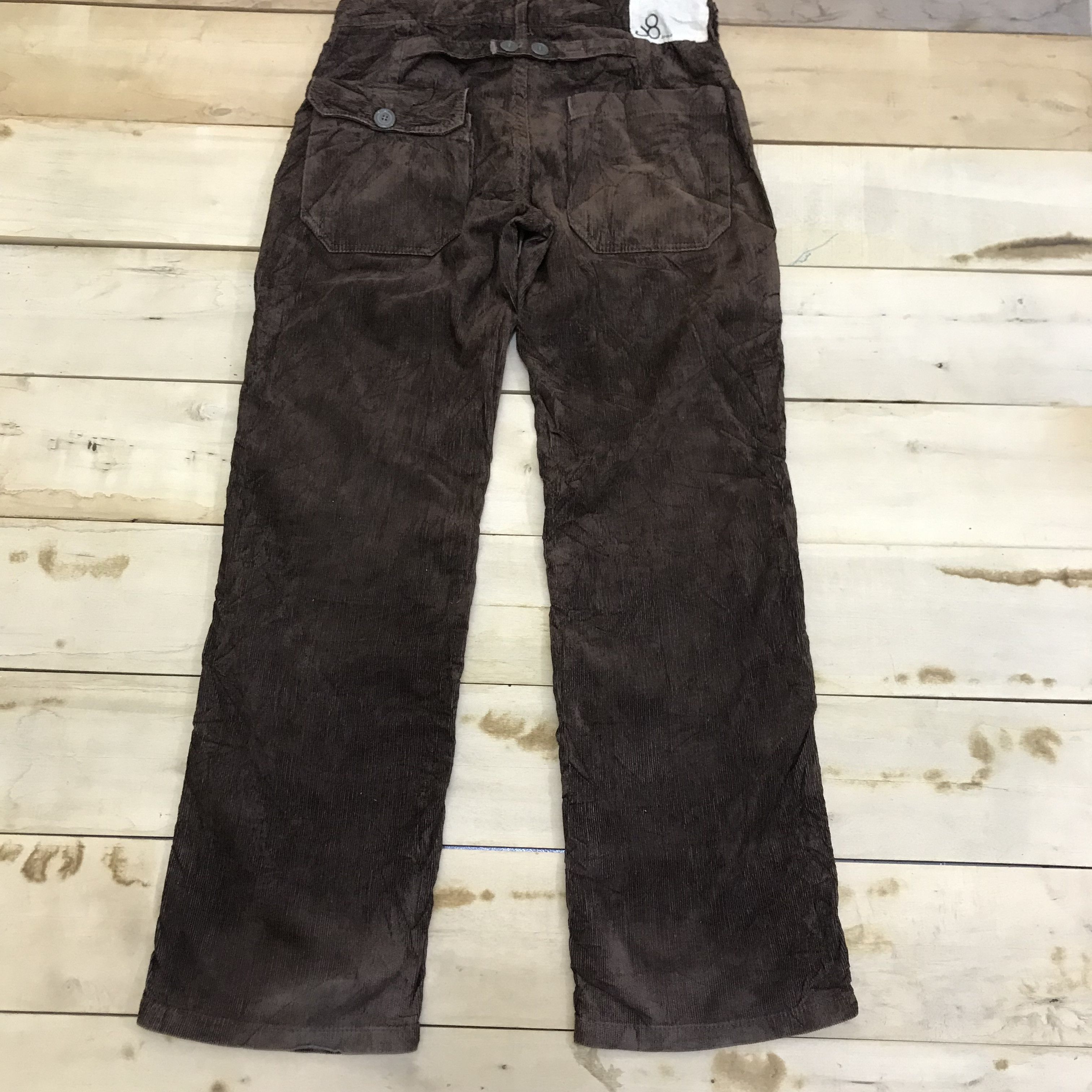 Johnbull × Vintage X89 JOHN BULL CORDUROY BAGGY BAKER PANTS Size US 32 / EU 48 - 6 Thumbnail