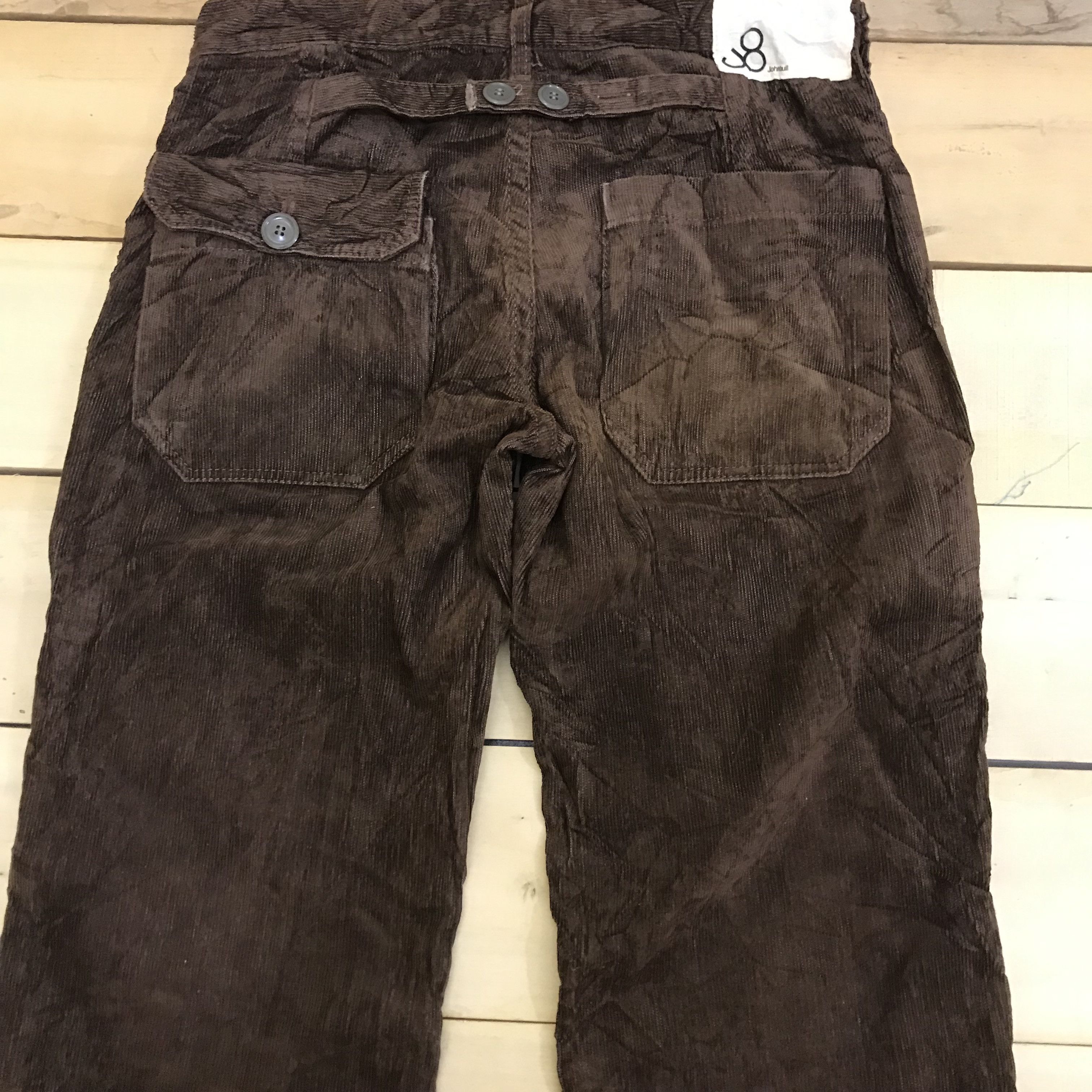 Johnbull × Vintage X89 JOHN BULL CORDUROY BAGGY BAKER PANTS Size US 32 / EU 48 - 1 Thumbnail