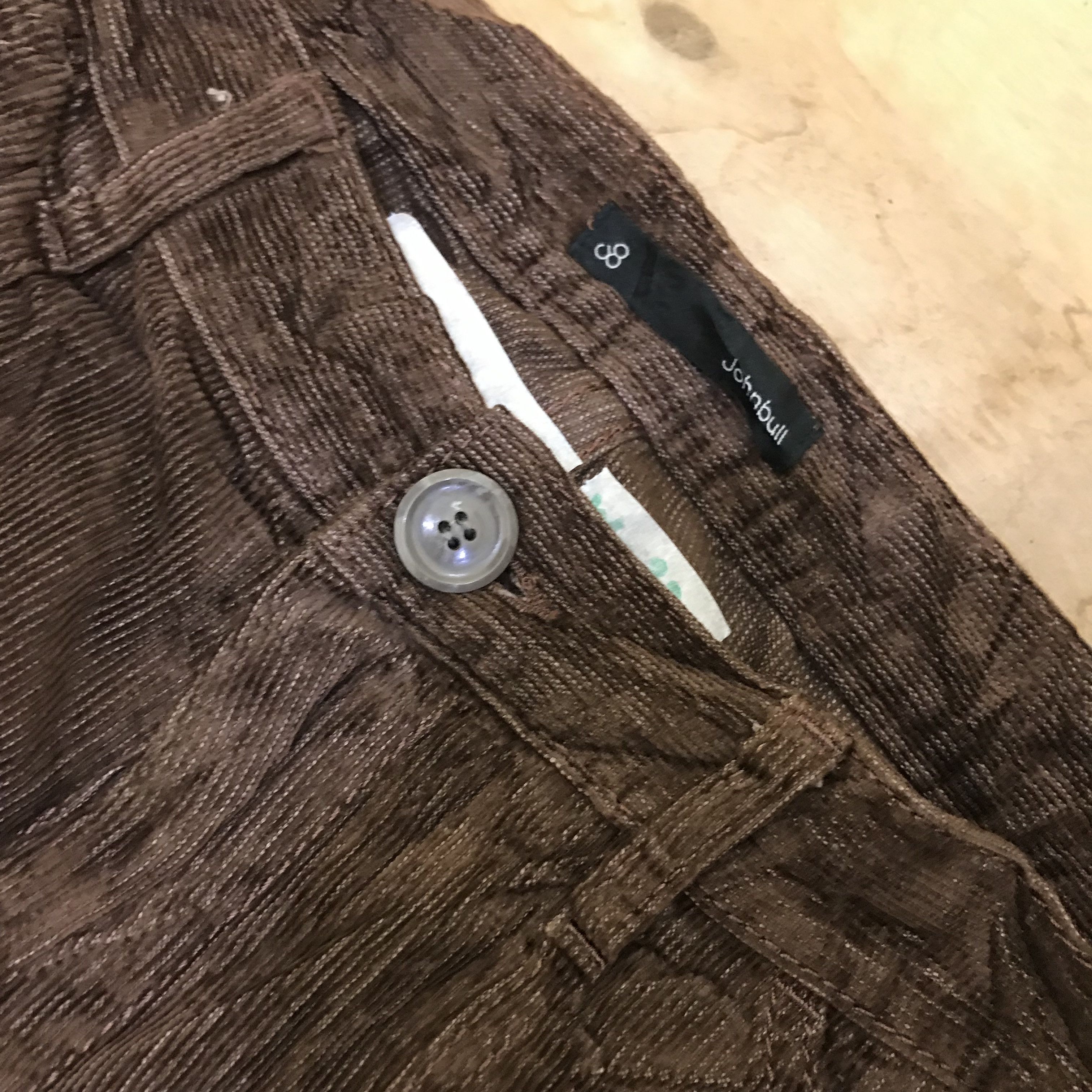 Johnbull × Vintage X89 JOHN BULL CORDUROY BAGGY BAKER PANTS Size US 32 / EU 48 - 3 Thumbnail