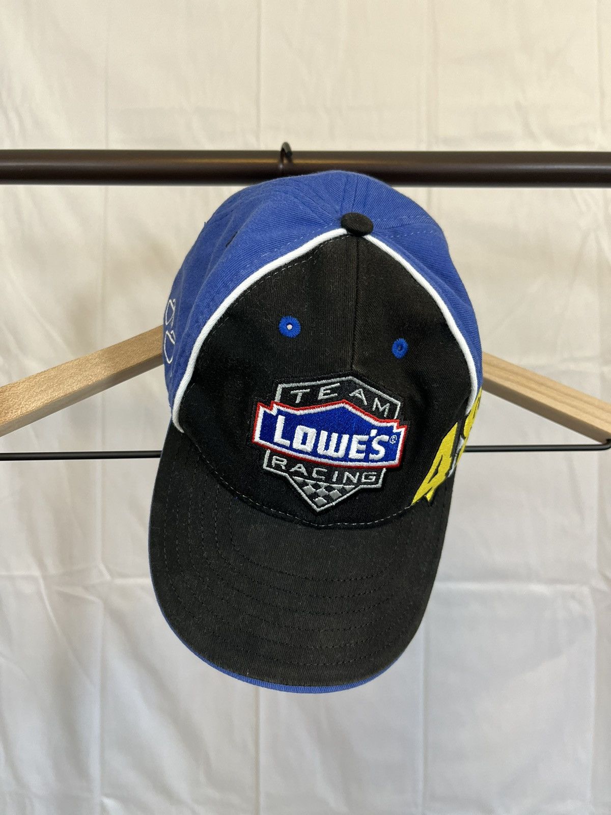 NASCAR NASCAR Racing Jimmie Johnson 90s Y2K Hat Size ONE SIZE - 1 Thumbnail