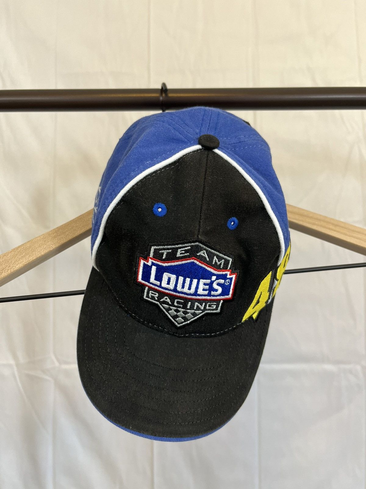 NASCAR NASCAR Racing Jimmie Johnson 90s Y2K Hat Size ONE SIZE - 9 Thumbnail