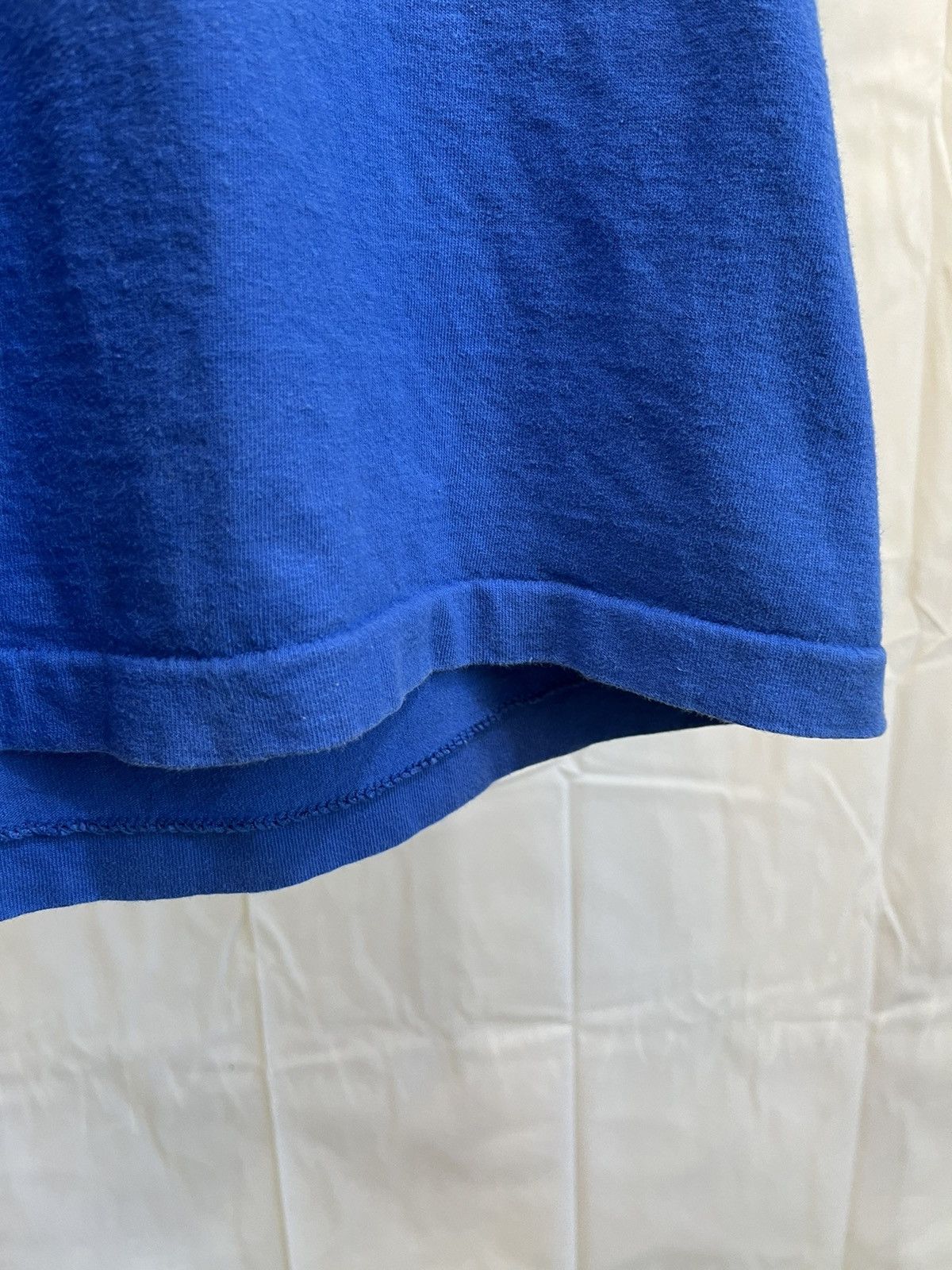 Vintage Vintage Single Stitch Made In USA Blank Pocket Tee Size US L / EU 52-54 / 3 - 8 Thumbnail