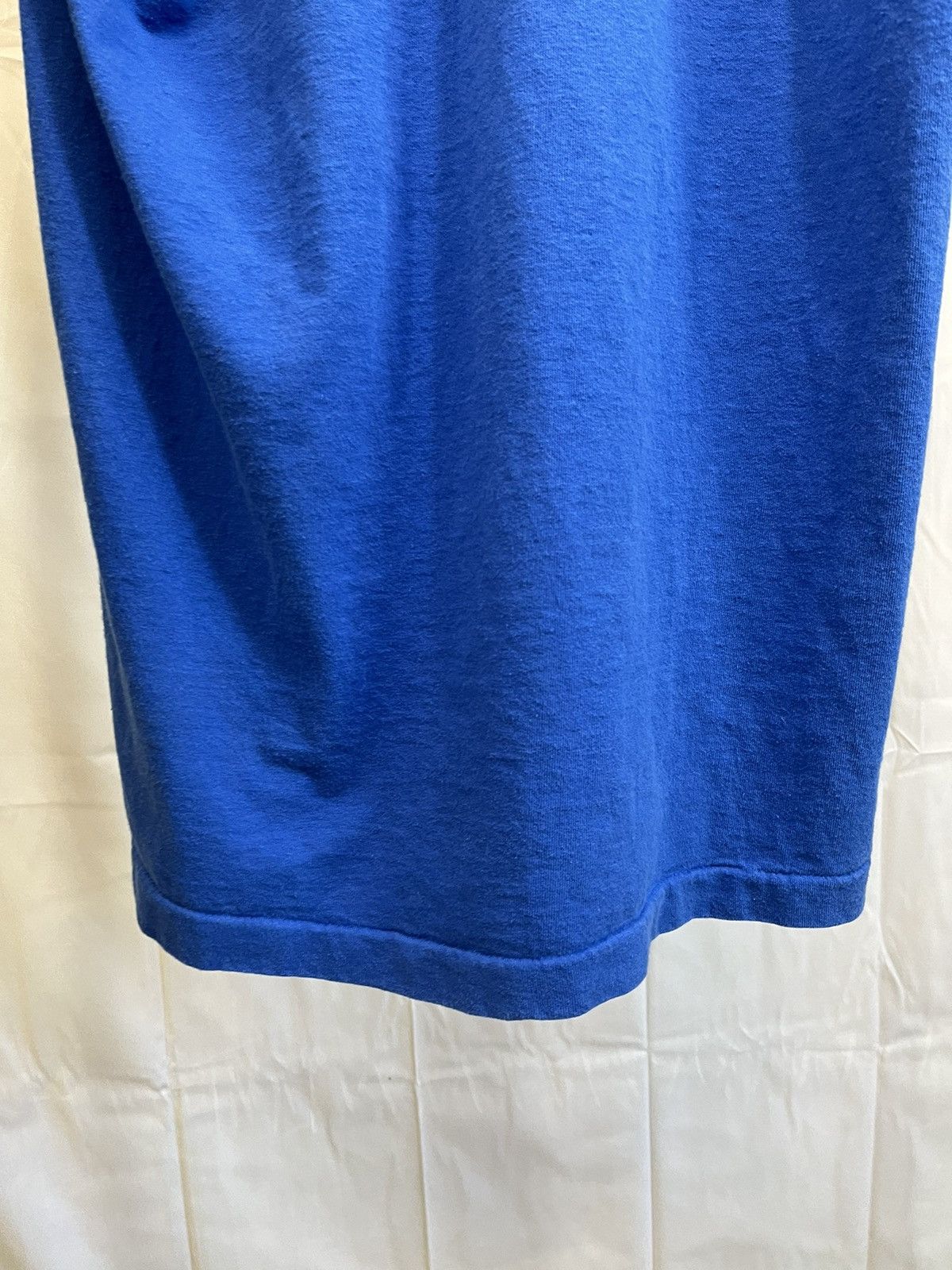 Vintage Vintage Single Stitch Made In USA Blank Pocket Tee Size US L / EU 52-54 / 3 - 13 Thumbnail