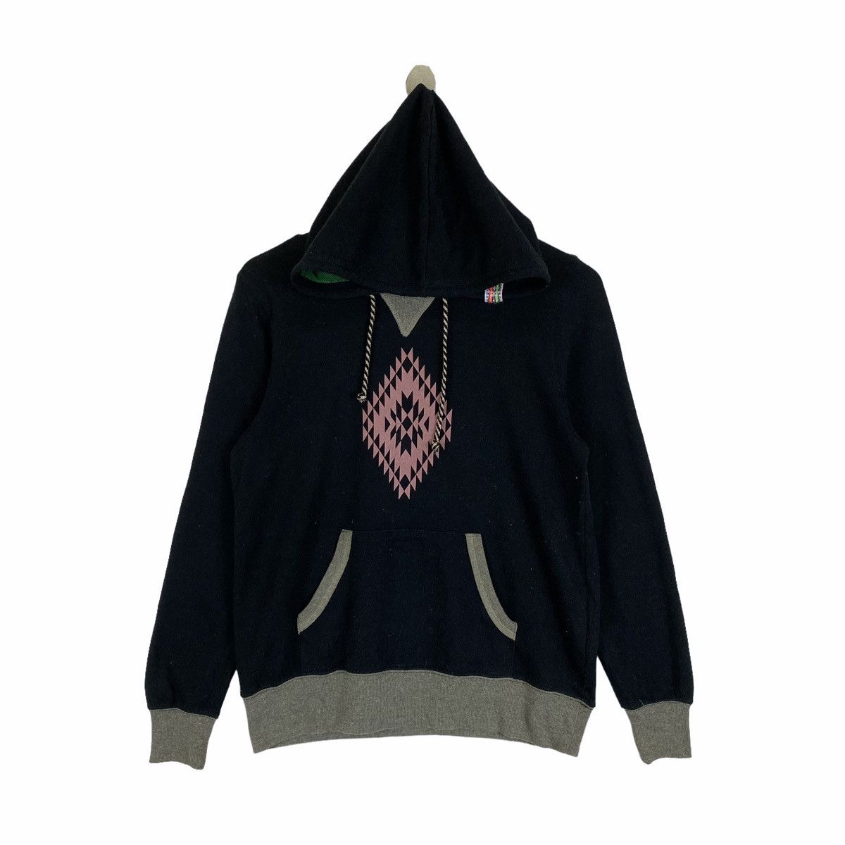 Vintage TITICACA Navajo Native Design Hoodie Pullover Jumper