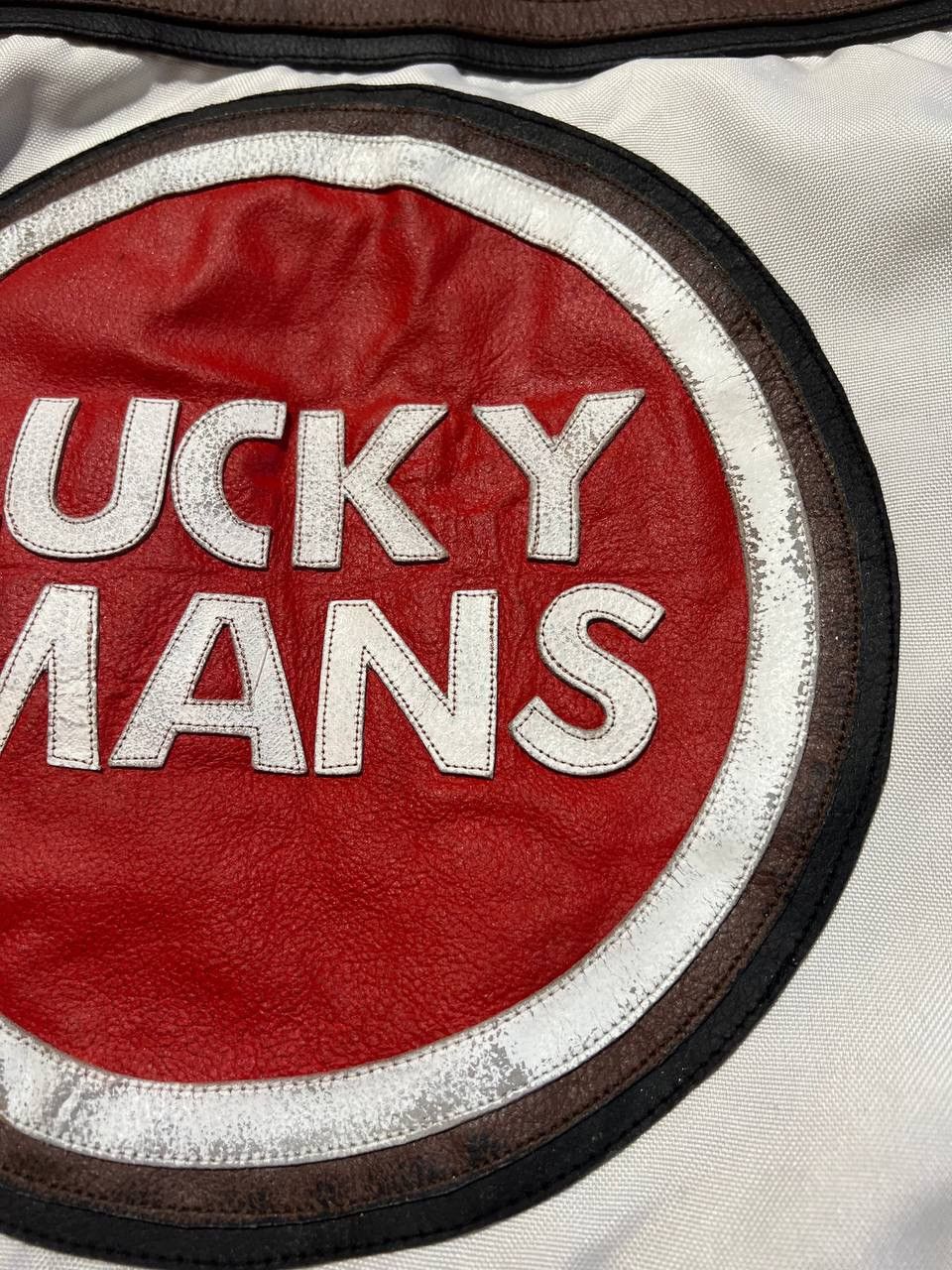 Vintage Vintage Lucky Mans Leather Jacket Racing Moto Grand Prix Y2K Size US S / EU 44-46 / 1 - 10 Thumbnail