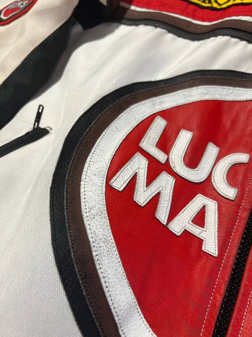 Vintage Vintage Lucky Mans Leather Jacket Racing Moto Grand Prix Y2K Size US S / EU 44-46 / 1 - 22 Thumbnail