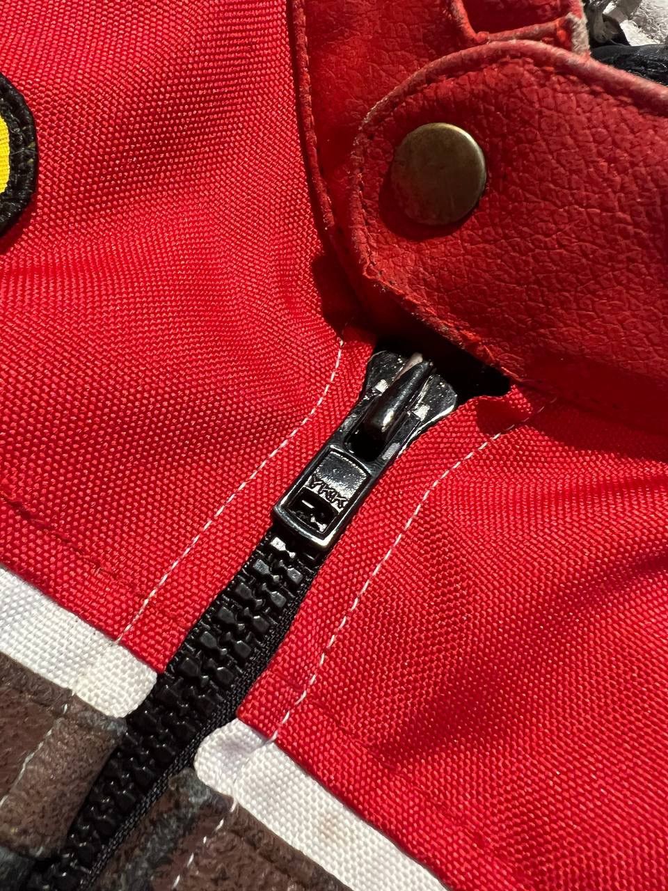 Vintage Vintage Lucky Mans Leather Jacket Racing Moto Grand Prix Y2K Size US S / EU 44-46 / 1 - 19 Thumbnail