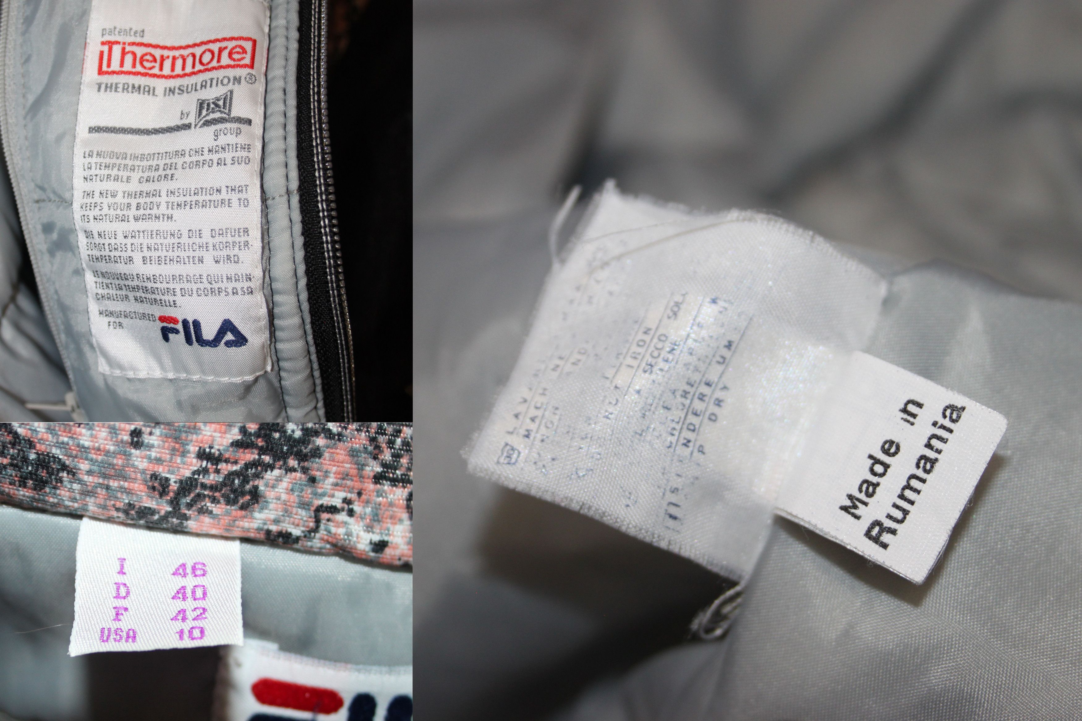 Fila Vintage Fila Overall Ski Woman Size 26" / US 2 / IT 38 - 8 Thumbnail