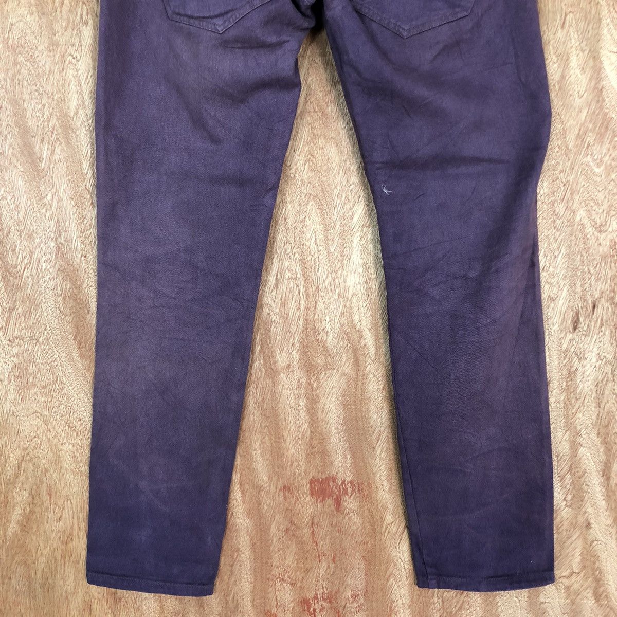 Vintage DL Double Waist Jungle Storm Purple Jeans Pants #c743 Size US 29 - 9 Thumbnail
