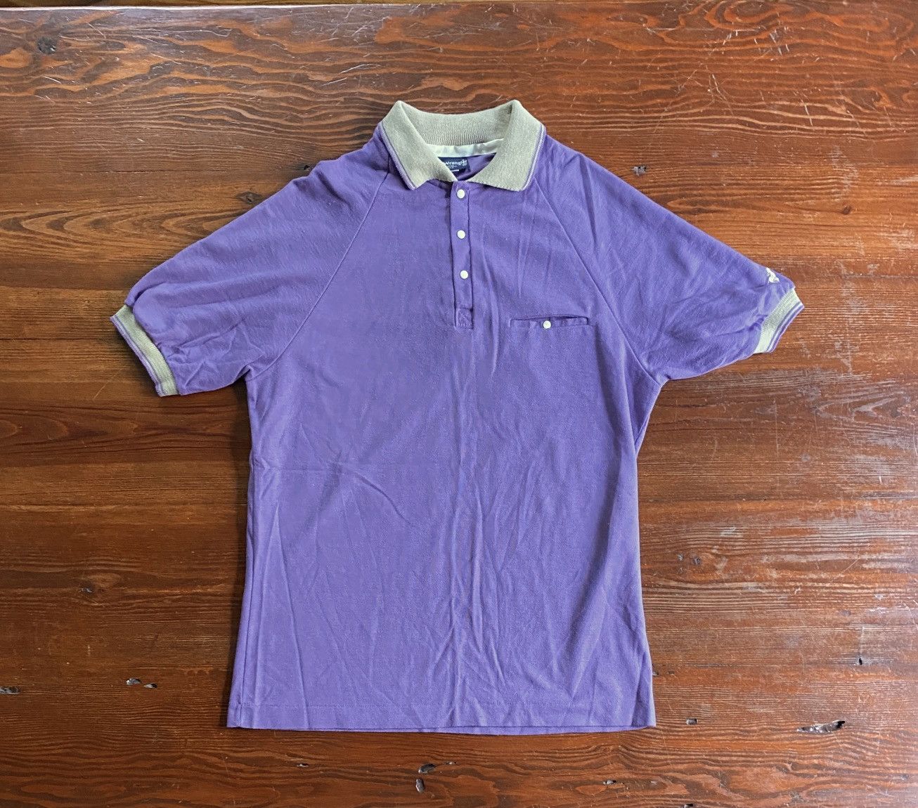 Wrangler Vintage 70’s Wrangler Snap Button Single Stitch Raglan Polo Size US S / EU 44-46 / 1 - 2 Thumbnail