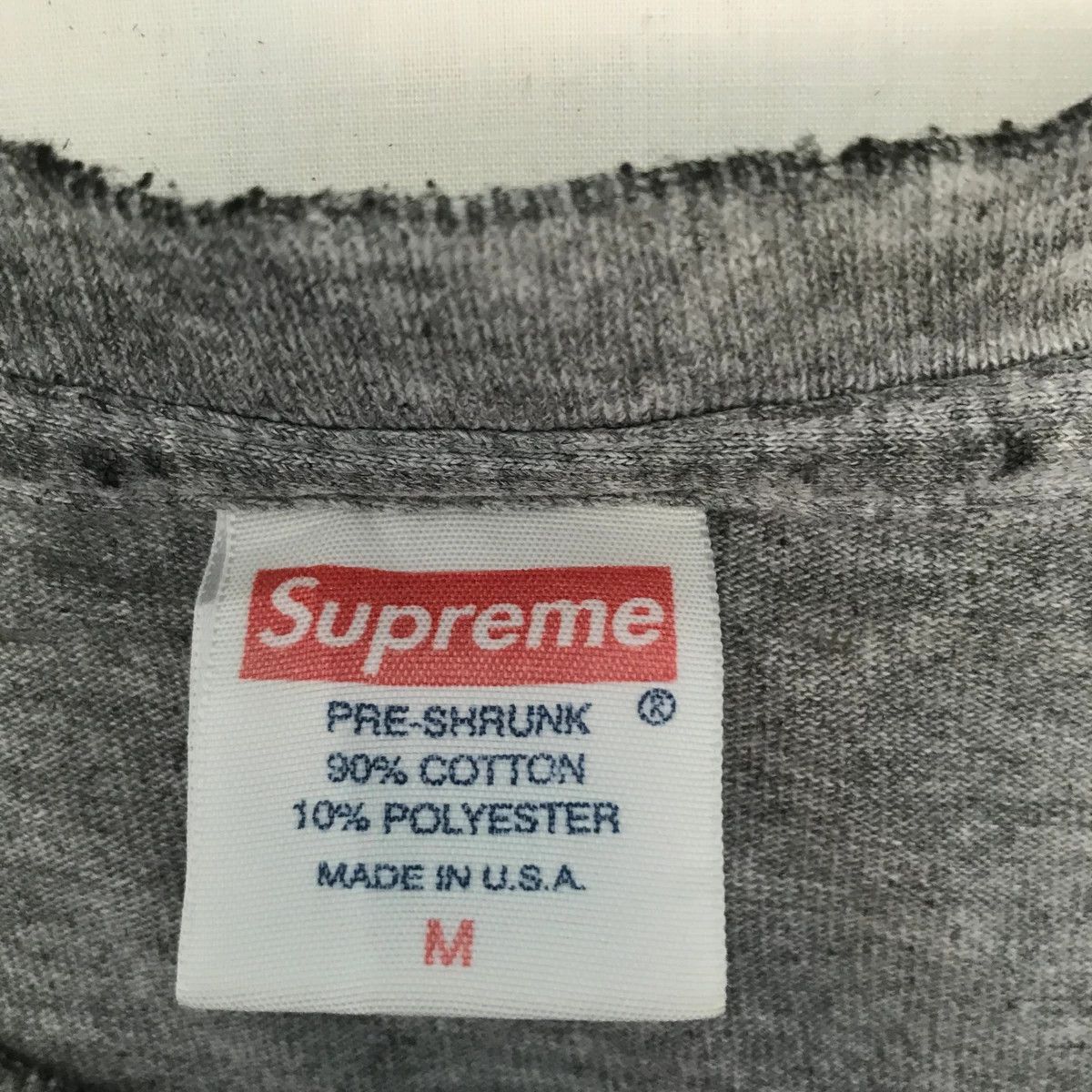 Supreme × Vintage Vintage Distressed Supreme Raekwon Getto Boy Rap Tshirt Size US L / EU 52-54 / 3 - 3 Thumbnail