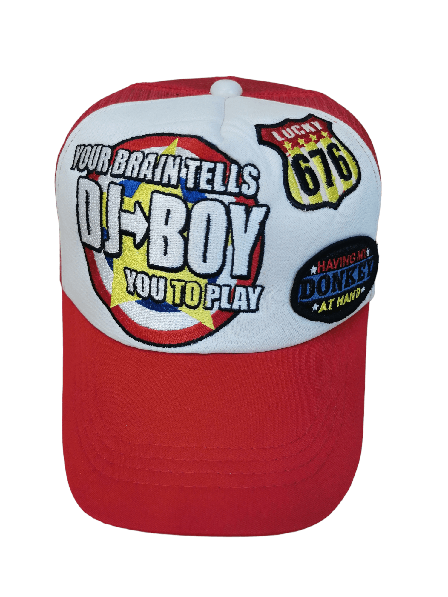Designer JAPANESE DESIGNER DJ-BOY TRUCKER HAT CAP A2 Size ONE SIZE - 1 Thumbnail