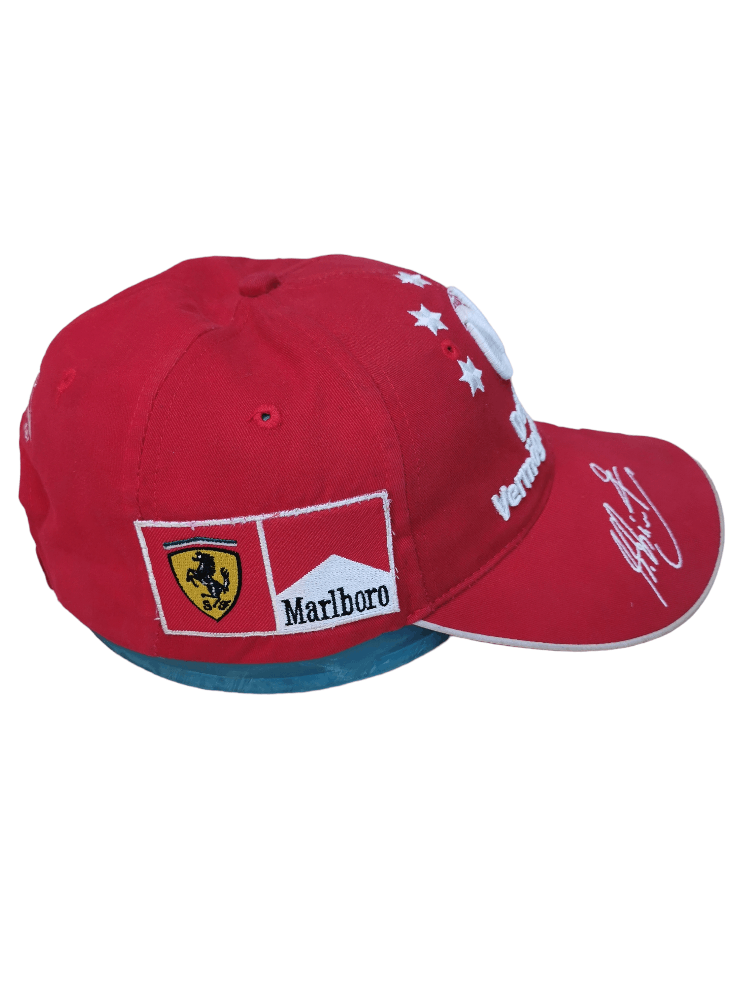 Ferrari × Formula 1 VINTAGE 2003 MICHAEL SCHUMACHER FERRARI RACING HAT Size ONE SIZE - 4 Thumbnail