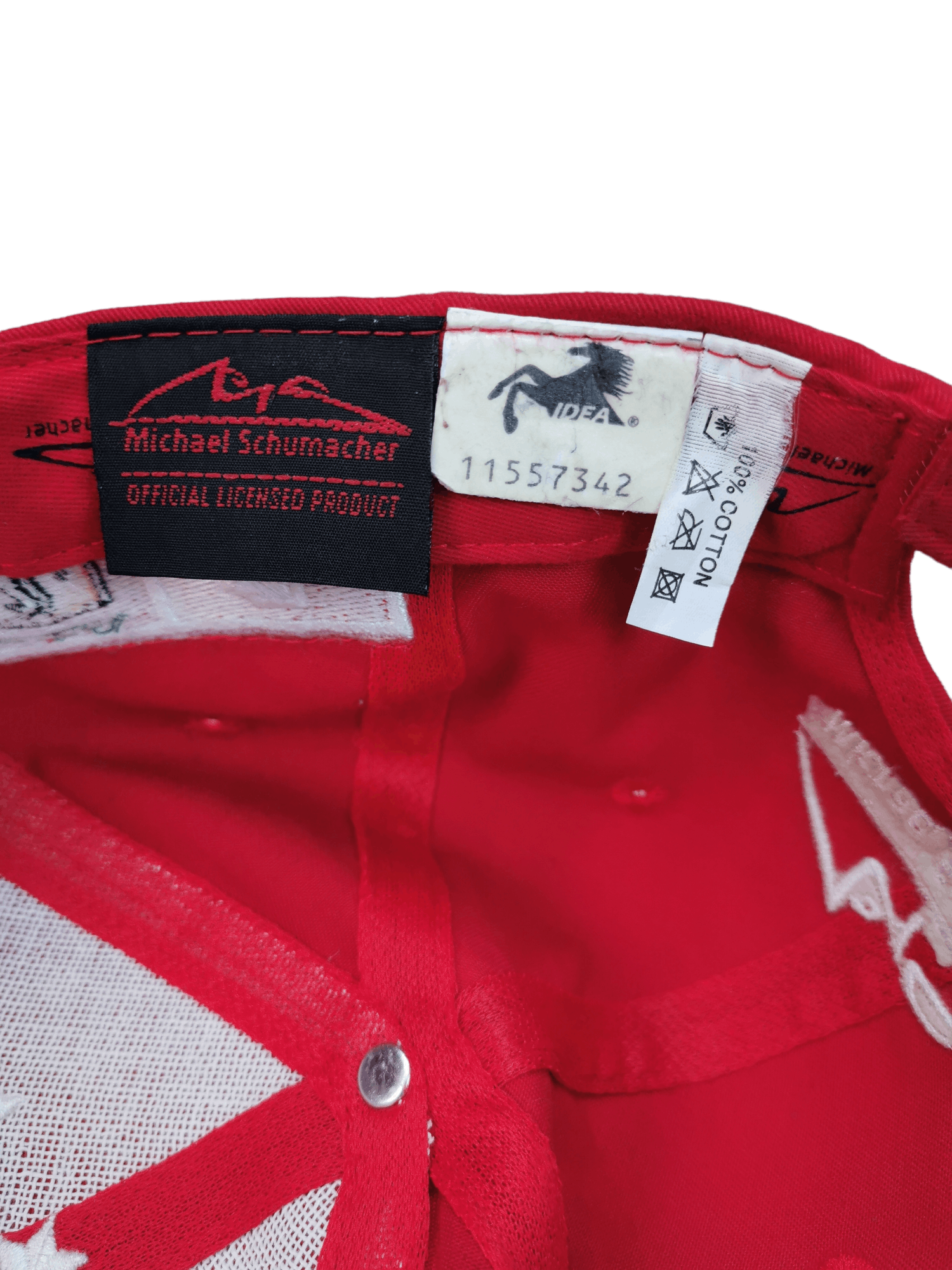 Ferrari × Formula 1 VINTAGE 2003 MICHAEL SCHUMACHER FERRARI RACING HAT Size ONE SIZE - 7 Thumbnail