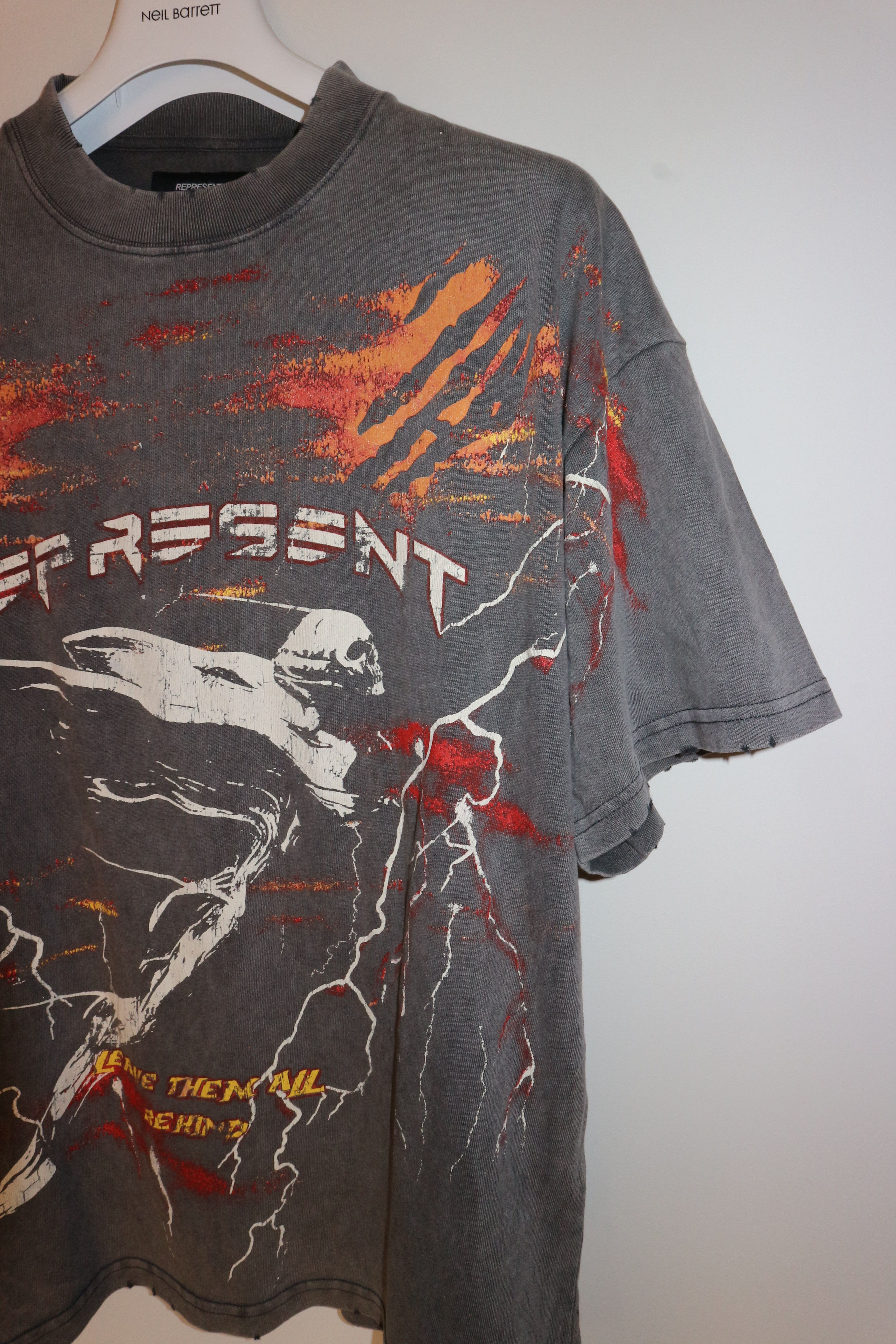 Represent Clo. Leave them all behind print t-shirt Size US S / EU 44-46 / 1 - 2 Thumbnail