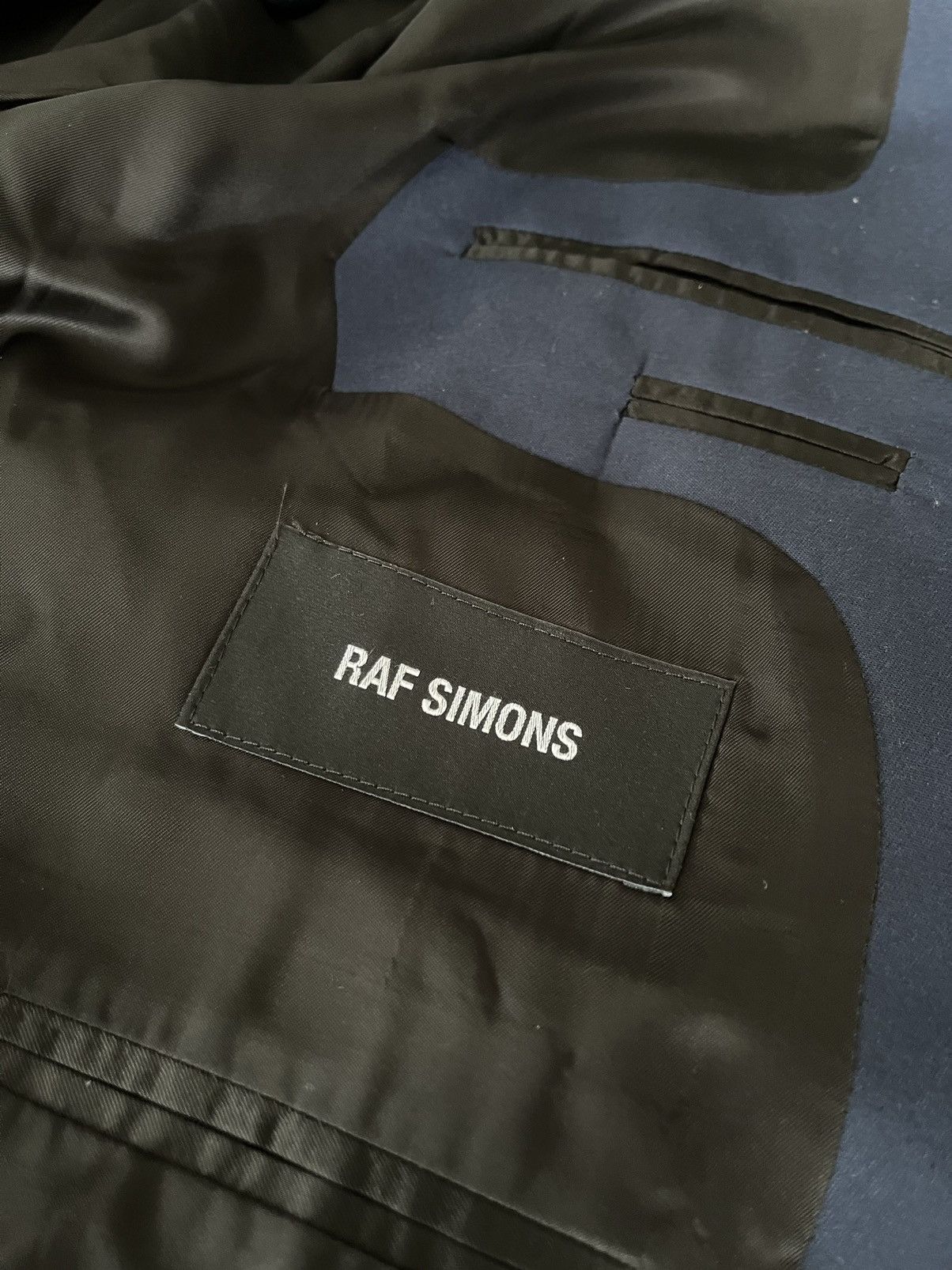 Raf Simons Boxy Single-breasted Blazer Size 48R - 5 Thumbnail