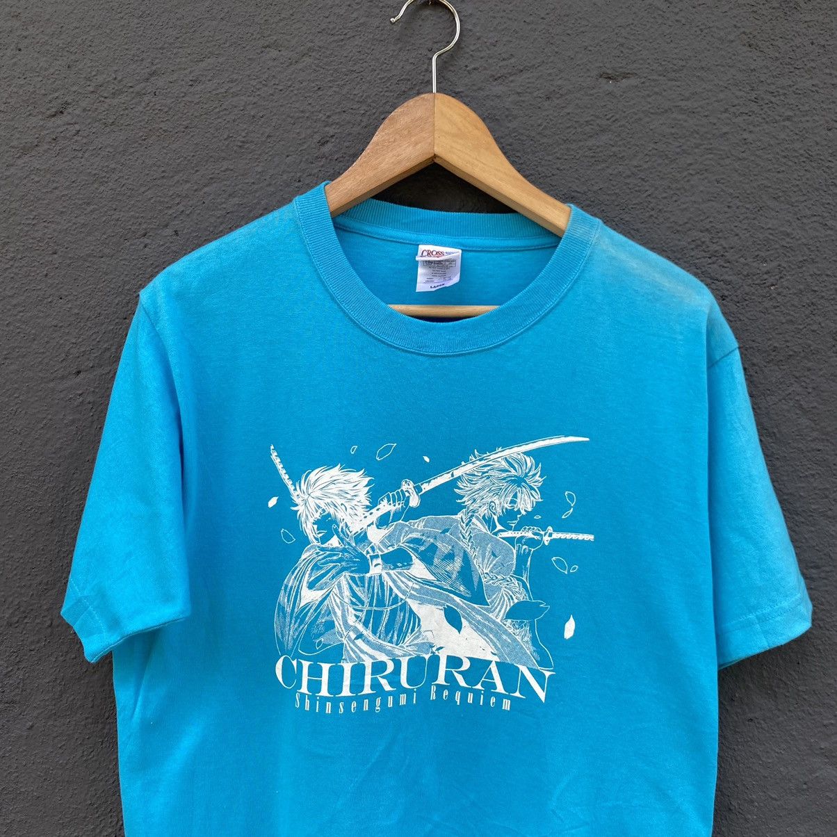 Anime Vintage Y2K Chiruran Shinsengumi Requiem Anime ERD GRUNGE T Size US L / EU 52-54 / 3 - 3 Thumbnail