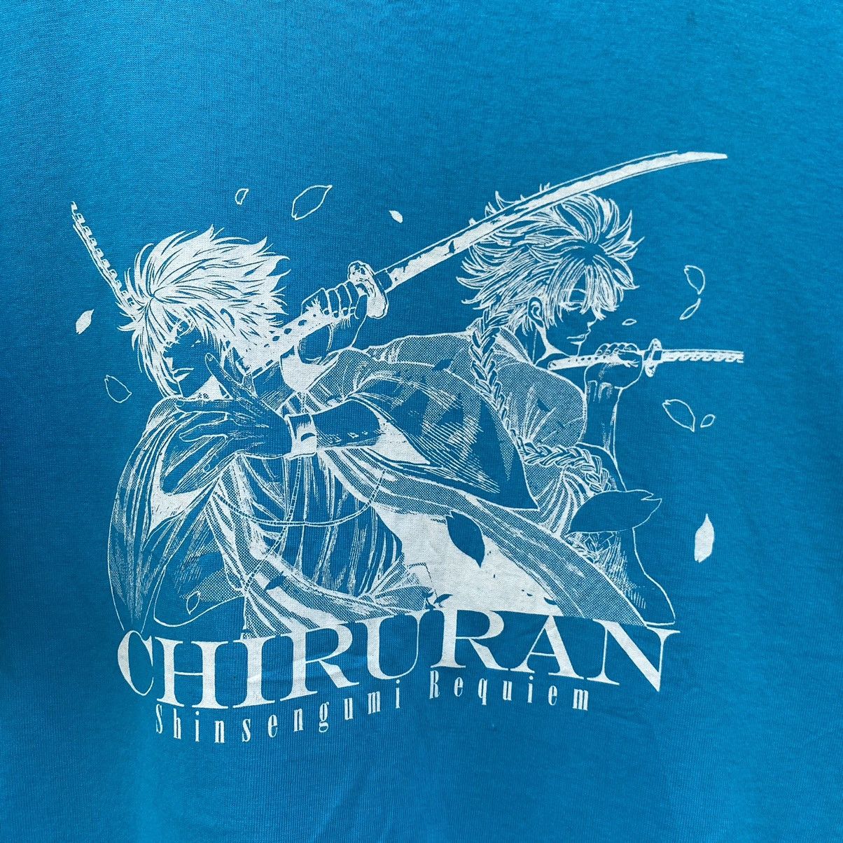 Anime Vintage Y2K Chiruran Shinsengumi Requiem Anime ERD GRUNGE T Size US L / EU 52-54 / 3 - 5 Thumbnail