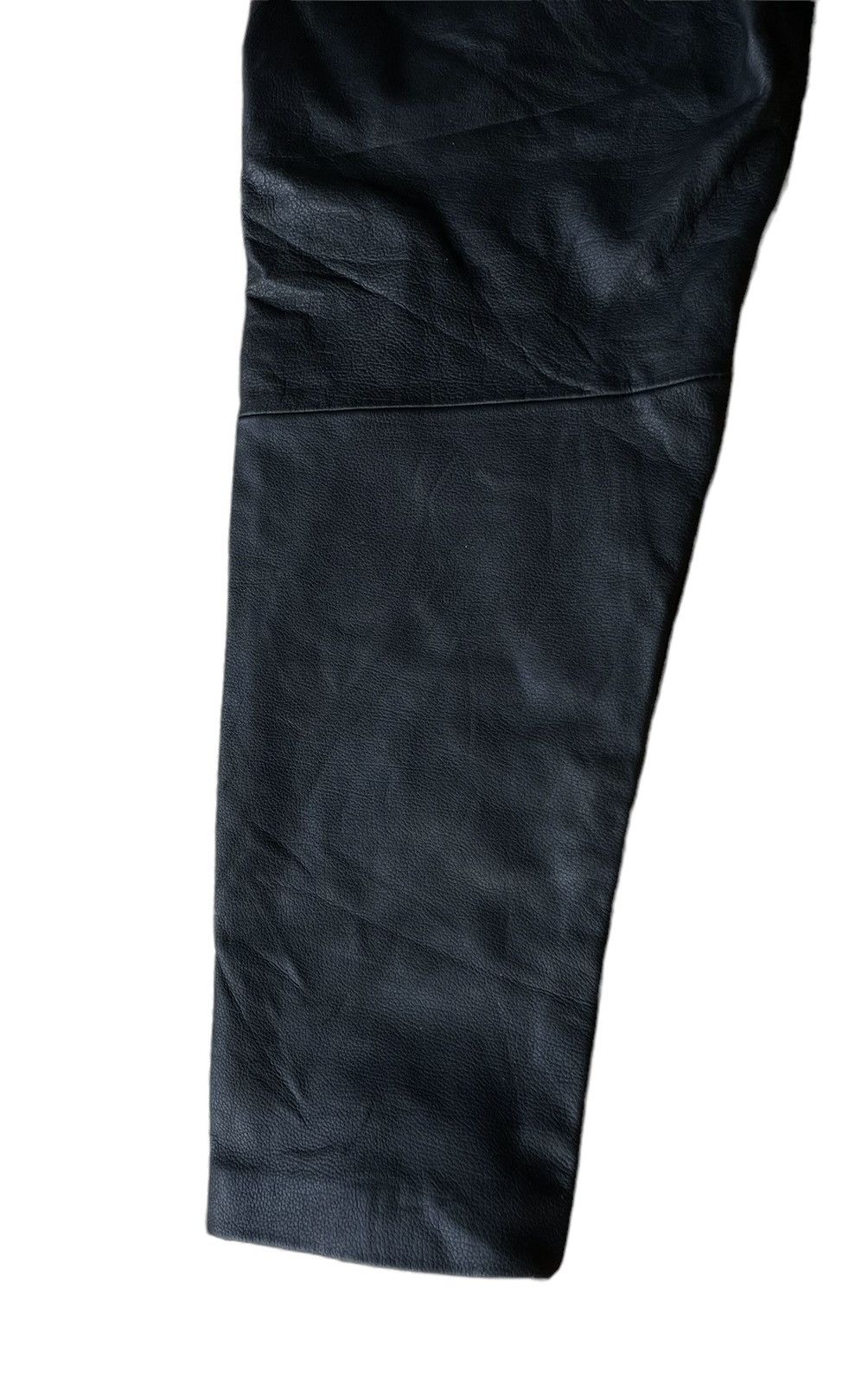 Schott 💥RARE💥Vintage Japanese Brand Leather Overall Pants Size US 34 / EU 50 - 11 Thumbnail