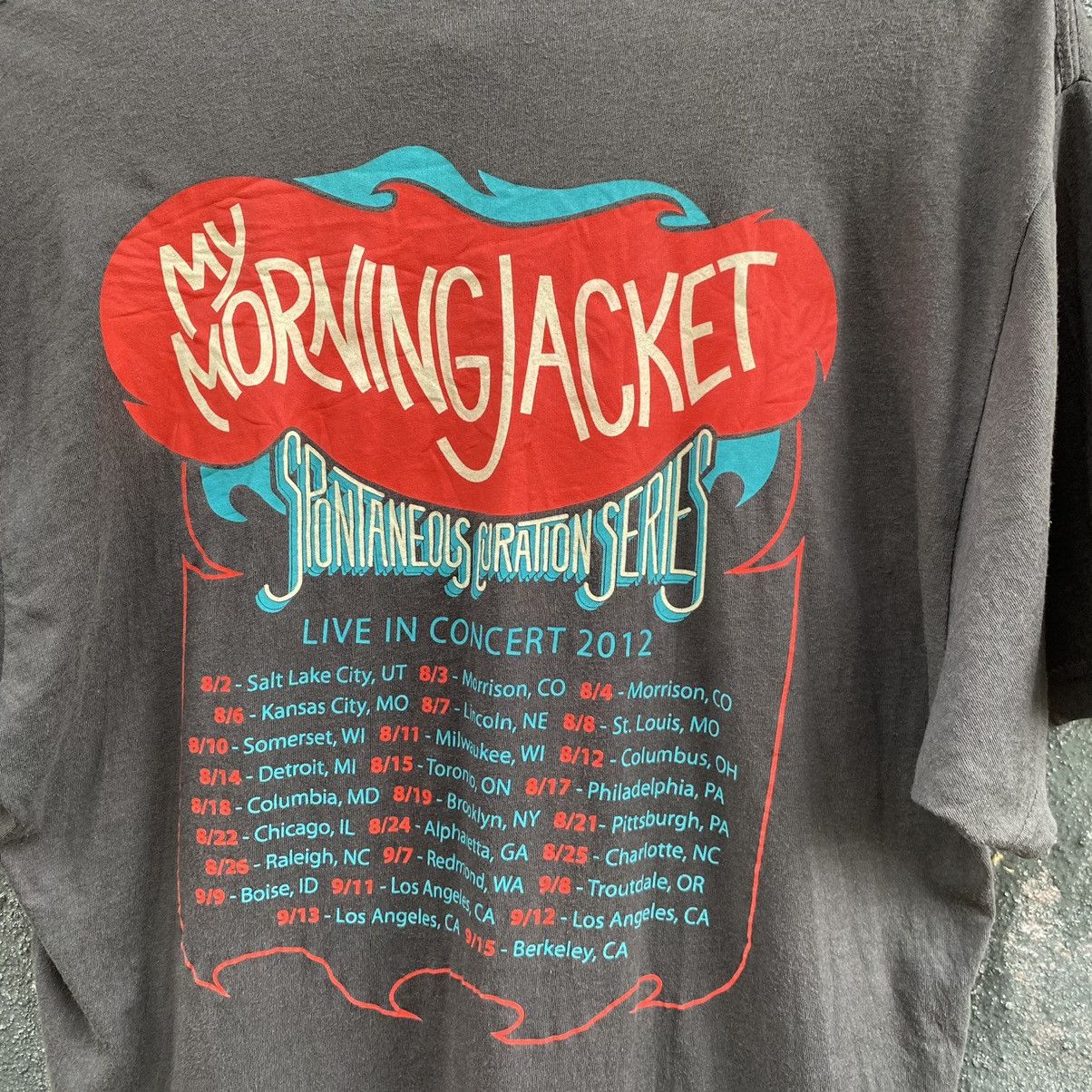 Band Tees Thrashed Faded Vintage Y2K My Morning Jacket ERD GRUNGE TEE Size US M / EU 48-50 / 2 - 5 Thumbnail