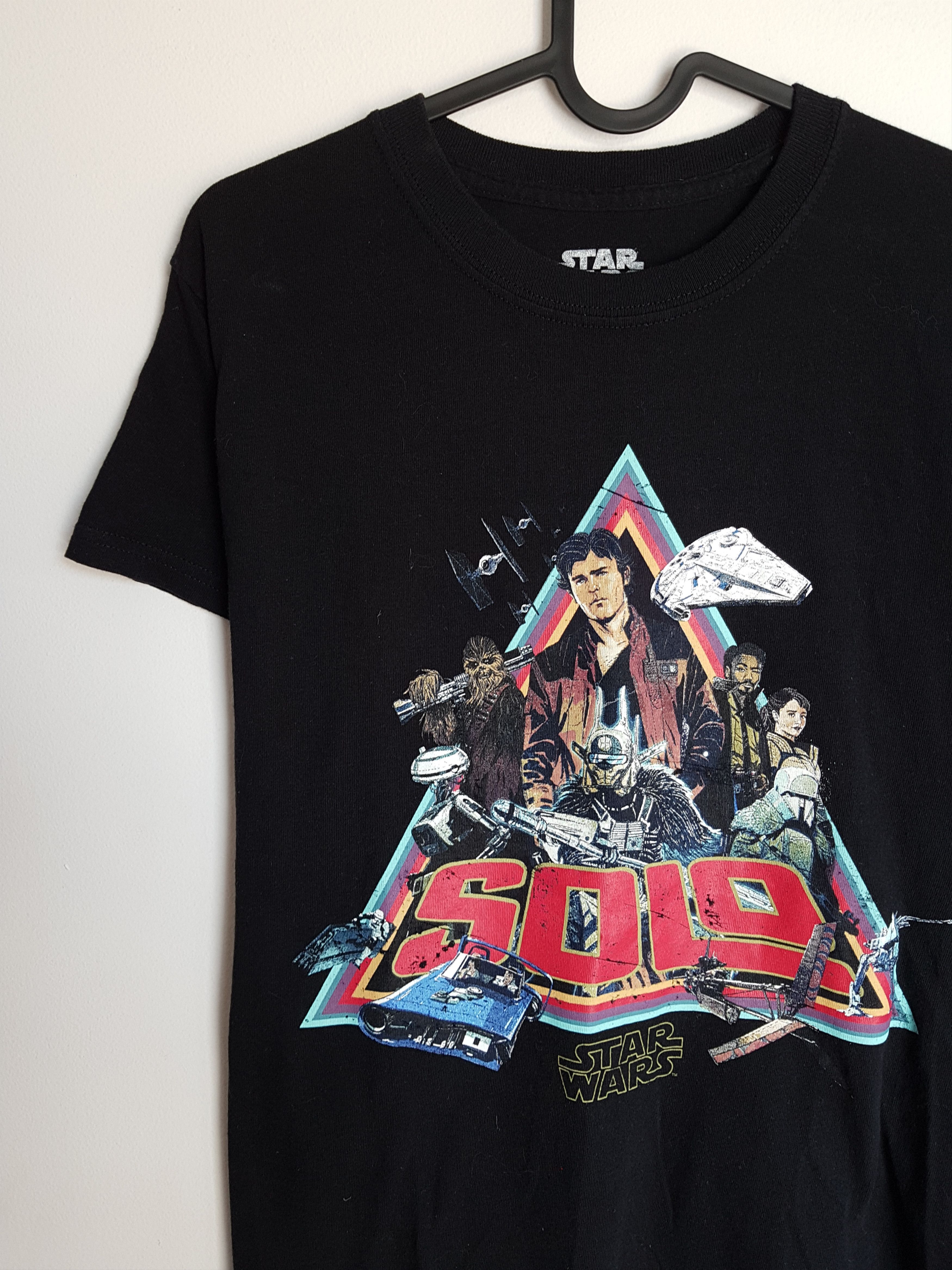 Vintage Vintage Star Wars Han Solo Movie Cartoon Tee Shirt Size US S / EU 44-46 / 1 - 3 Thumbnail