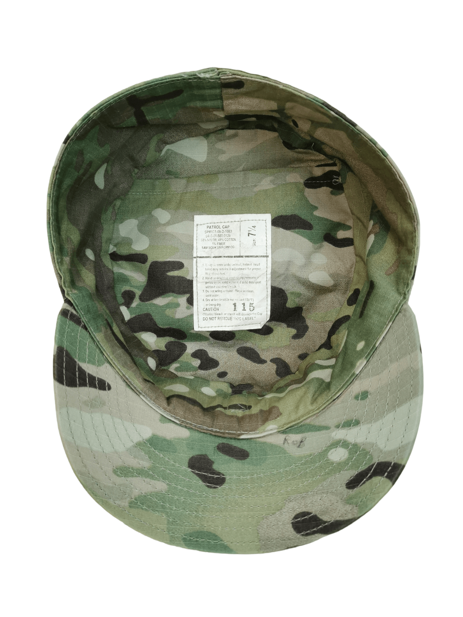 Other VINTAGE MILITARY CAMO PATROL HAT CAP Size ONE SIZE - 5 Thumbnail