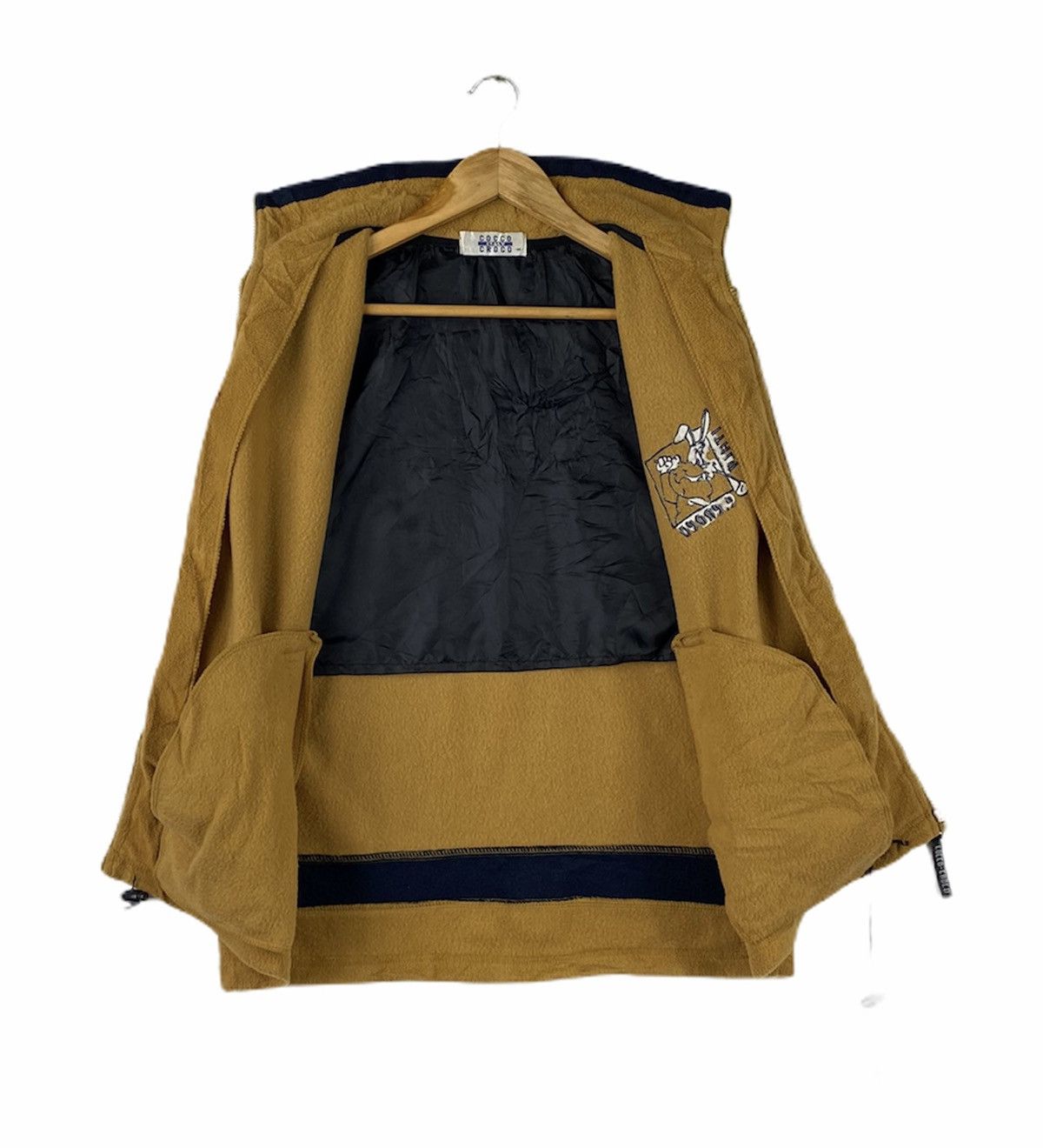 Designer × Vintage COCCO CROCO Sport Italy Golf Big Logo Fleece Vest Jacket Size US M / EU 48-50 / 2 - 3 Thumbnail