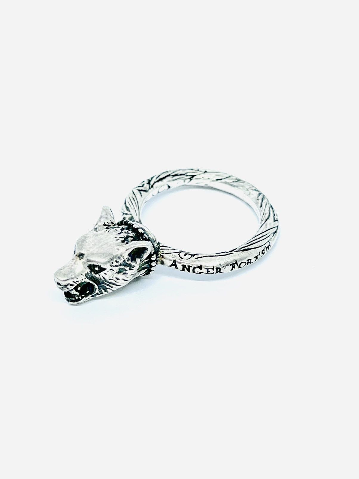 Gucci Gucci .925 Silver Anger Forest Wolf Ring Size ONE SIZE - 2 Thumbnail
