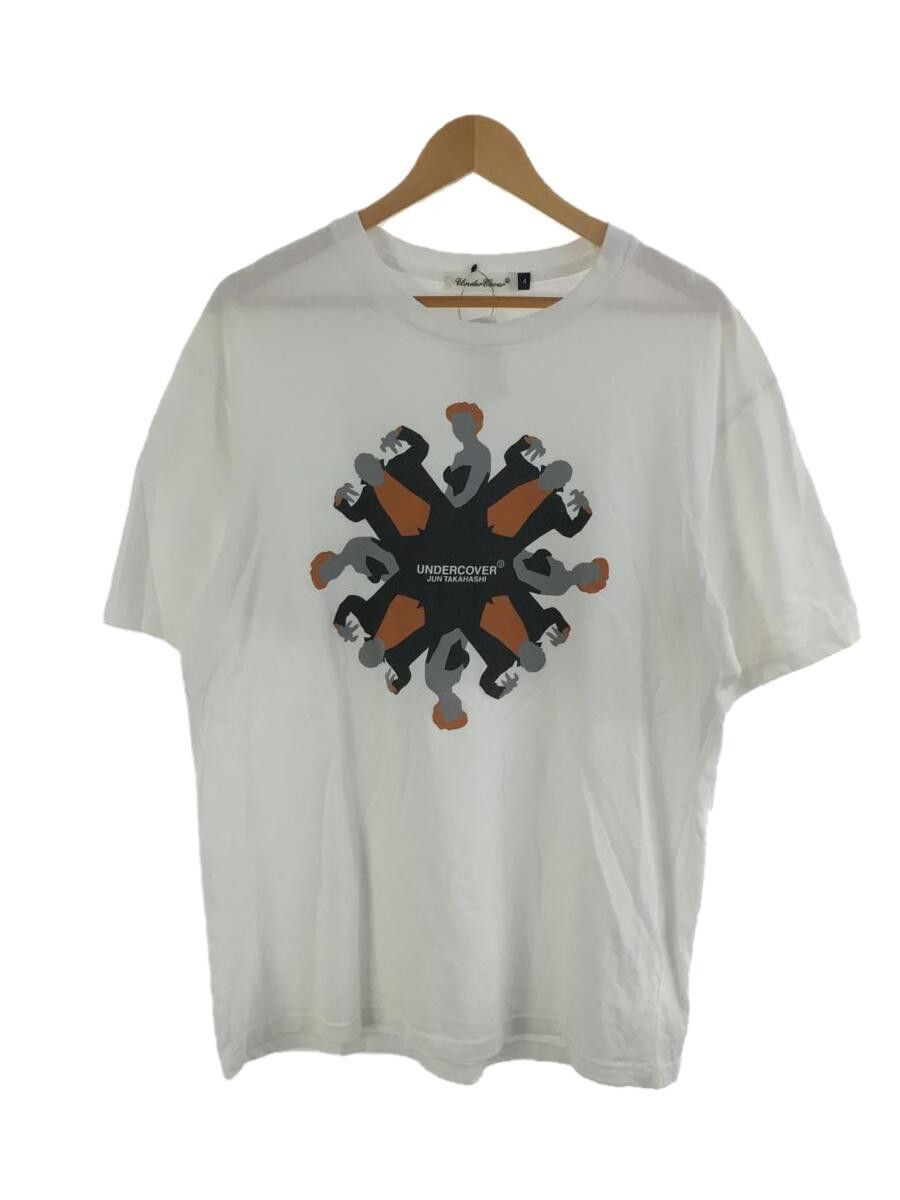 image of Undercover Vampire Logo Tee in White, Men's (Size XL)