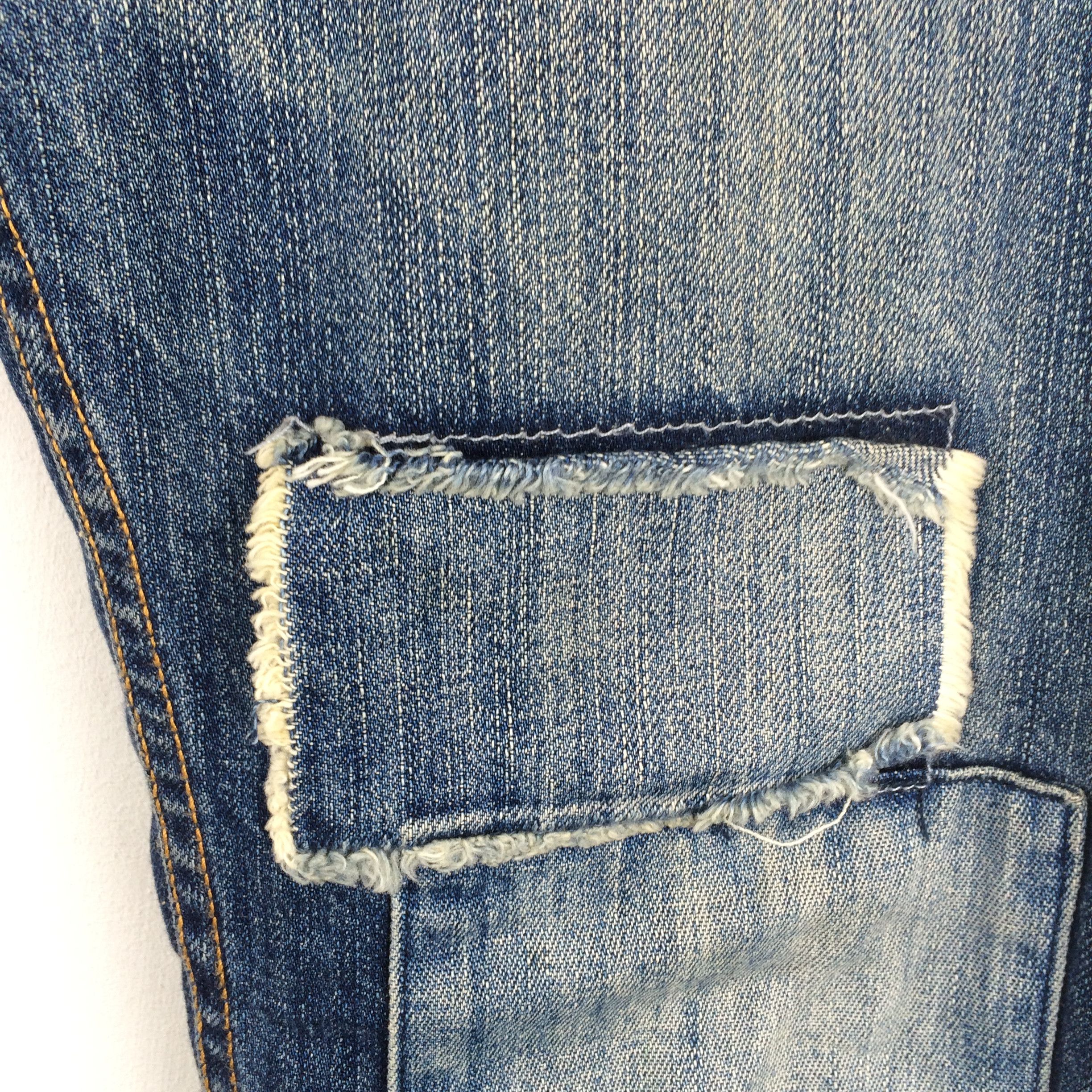 Global Work × Mickey Mouse x128 JAPAN RECONSTRUCTED GLOBALWORK X MICKEY JEANS Size US 32 / EU 48 - 6 Thumbnail