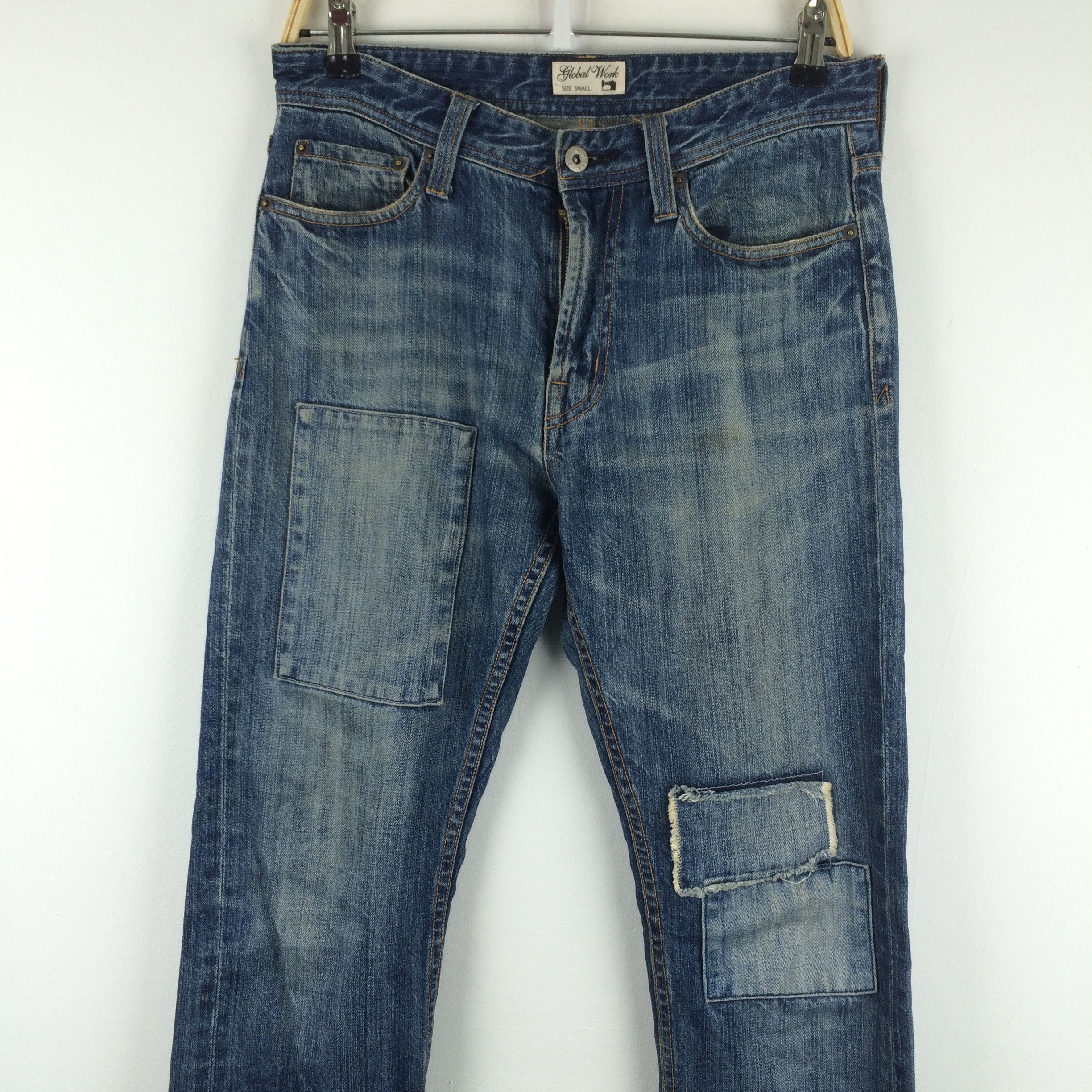 Global Work × Mickey Mouse x128 JAPAN RECONSTRUCTED GLOBALWORK X MICKEY JEANS Size US 32 / EU 48 - 7 Thumbnail