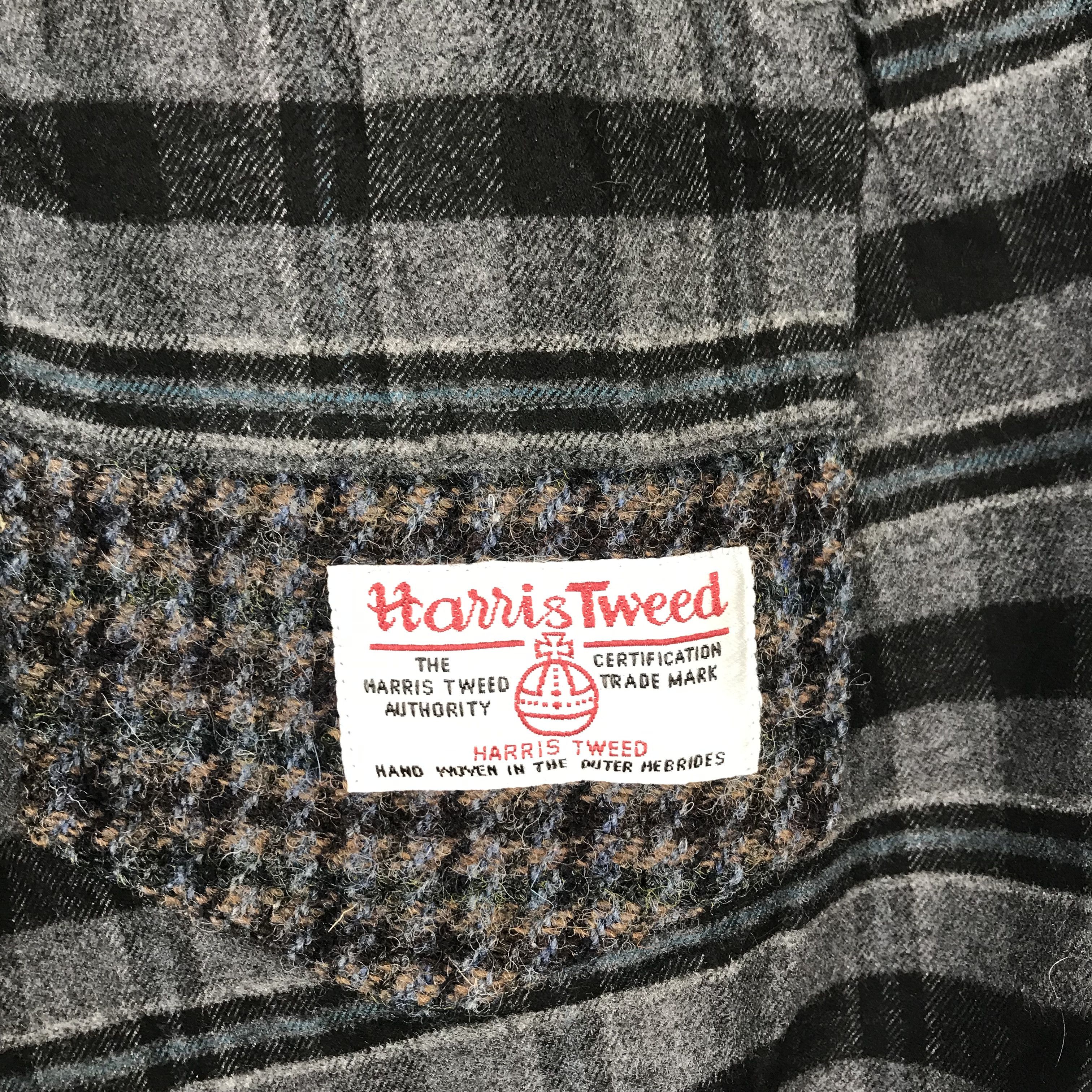Harris Tweed × Vintage X129 HARRIS TWEED WOOL ANKLE PANTS NICE DESIGN Size 32" / US 10 / IT 46 - 3 Thumbnail