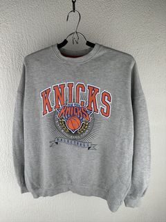Vintage Starter - New York Knicks Crew Neck Sweatshirt 1990s Large