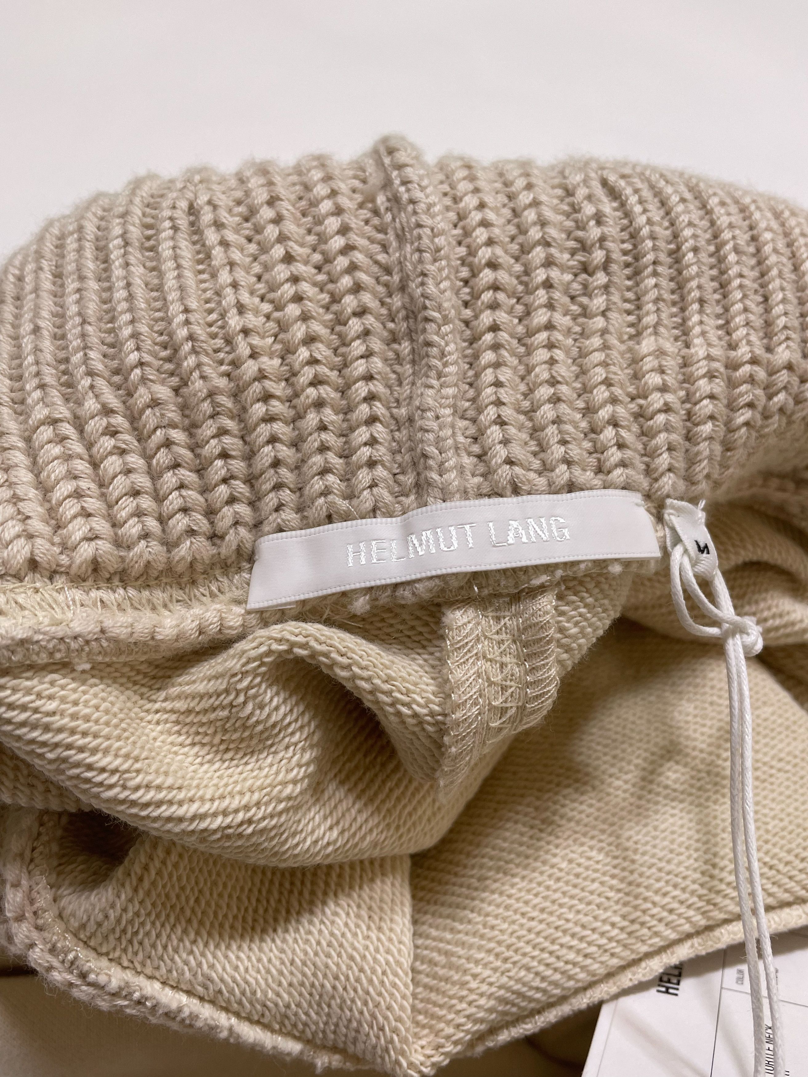 Helmut Lang ⚡️QUICK SALE⚡️Helmut Lang Beige Oversized Turtleneck Size US M / EU 48-50 / 2 - 5 Thumbnail
