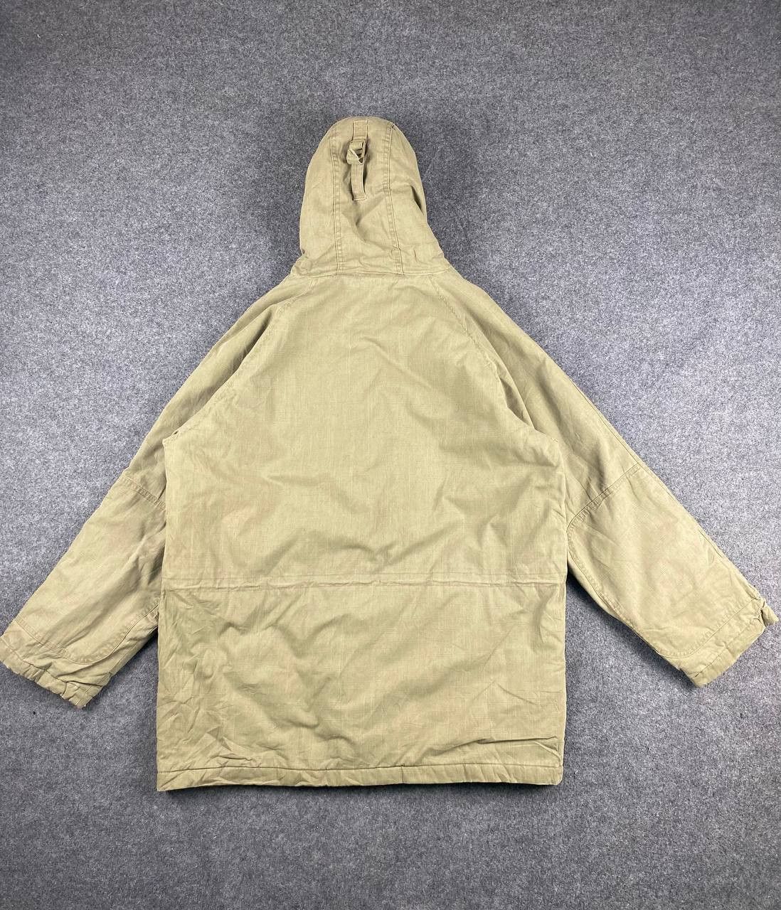 Japanese Brand japanese brands jacket quilted lining fur on the hoody Size US M / EU 48-50 / 2 - 10 Thumbnail