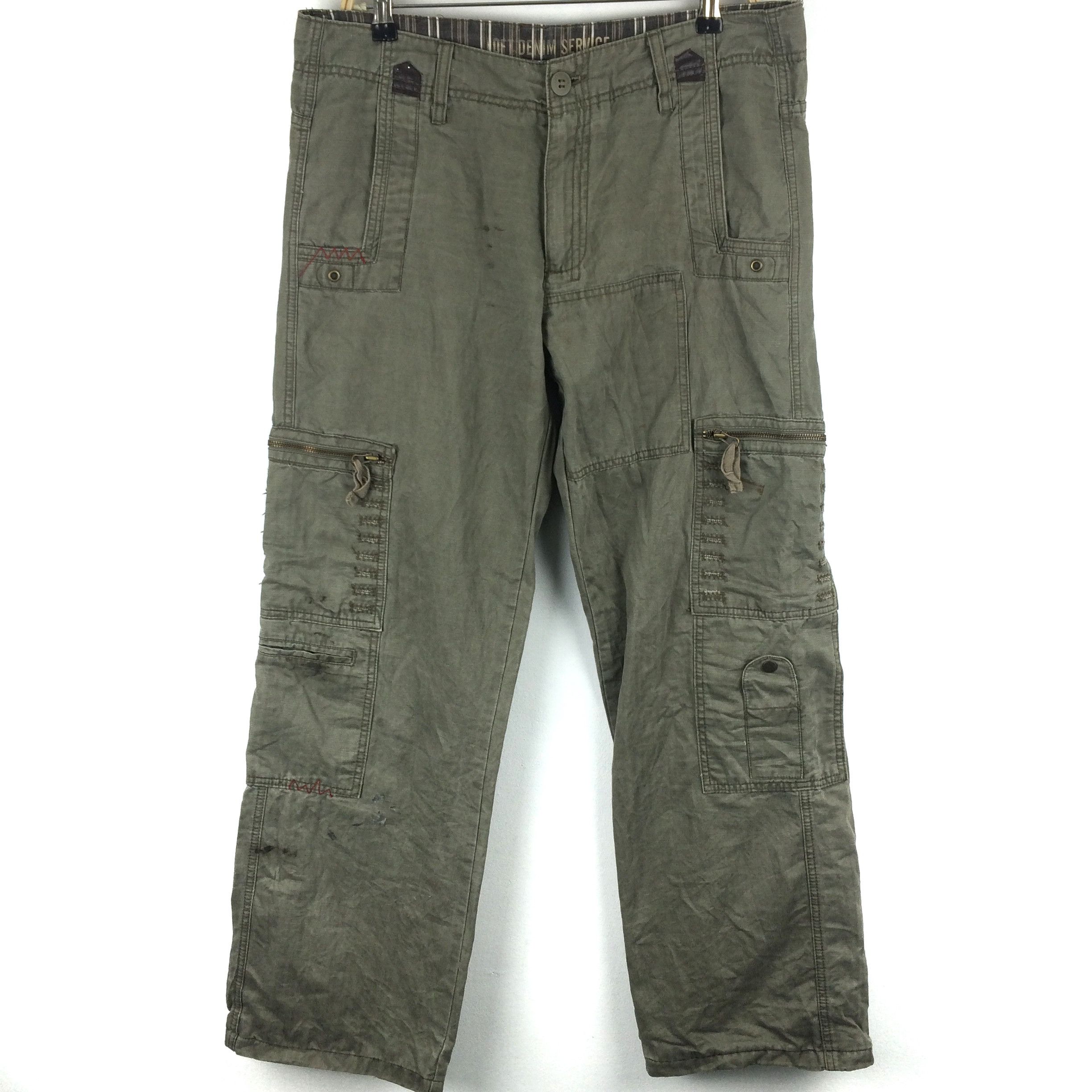 Designer × Japanese Brand × Loft X131 JAPAN LOFT RSRE TACTICAL MULTIPLE POCKET CARGO PANTS Size US 36 / EU 52 - 1 Thumbnail