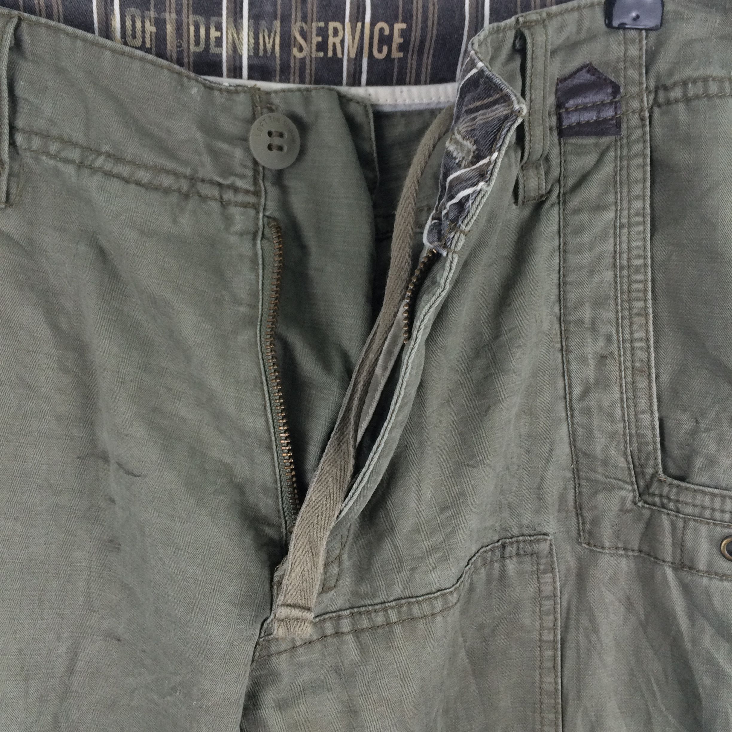 Designer × Japanese Brand × Loft X131 JAPAN LOFT RSRE TACTICAL MULTIPLE POCKET CARGO PANTS Size US 36 / EU 52 - 6 Thumbnail