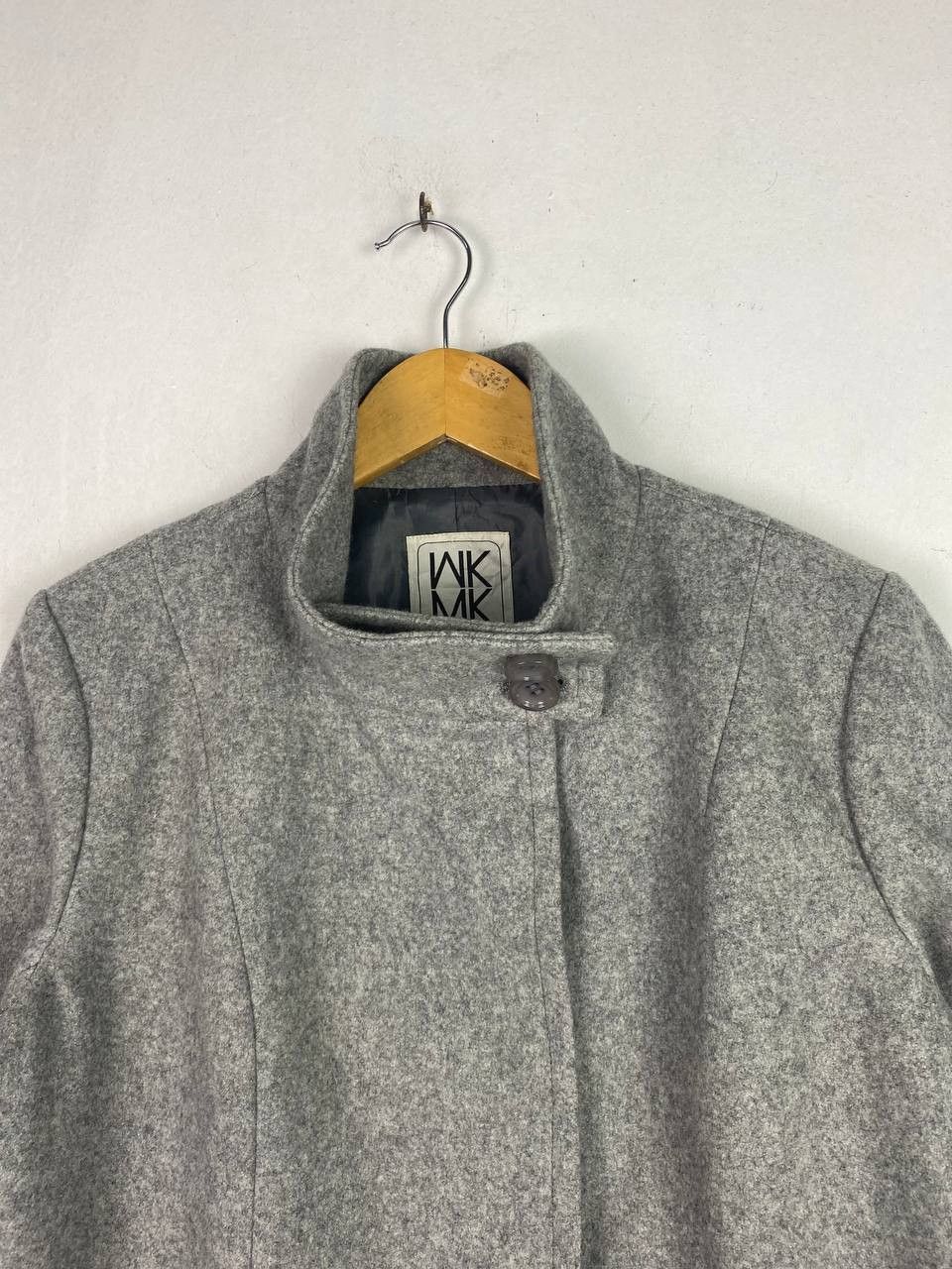 Michel Klein michel klein long wool jacket nice design Size US M / EU 48-50 / 2 - 2 Thumbnail