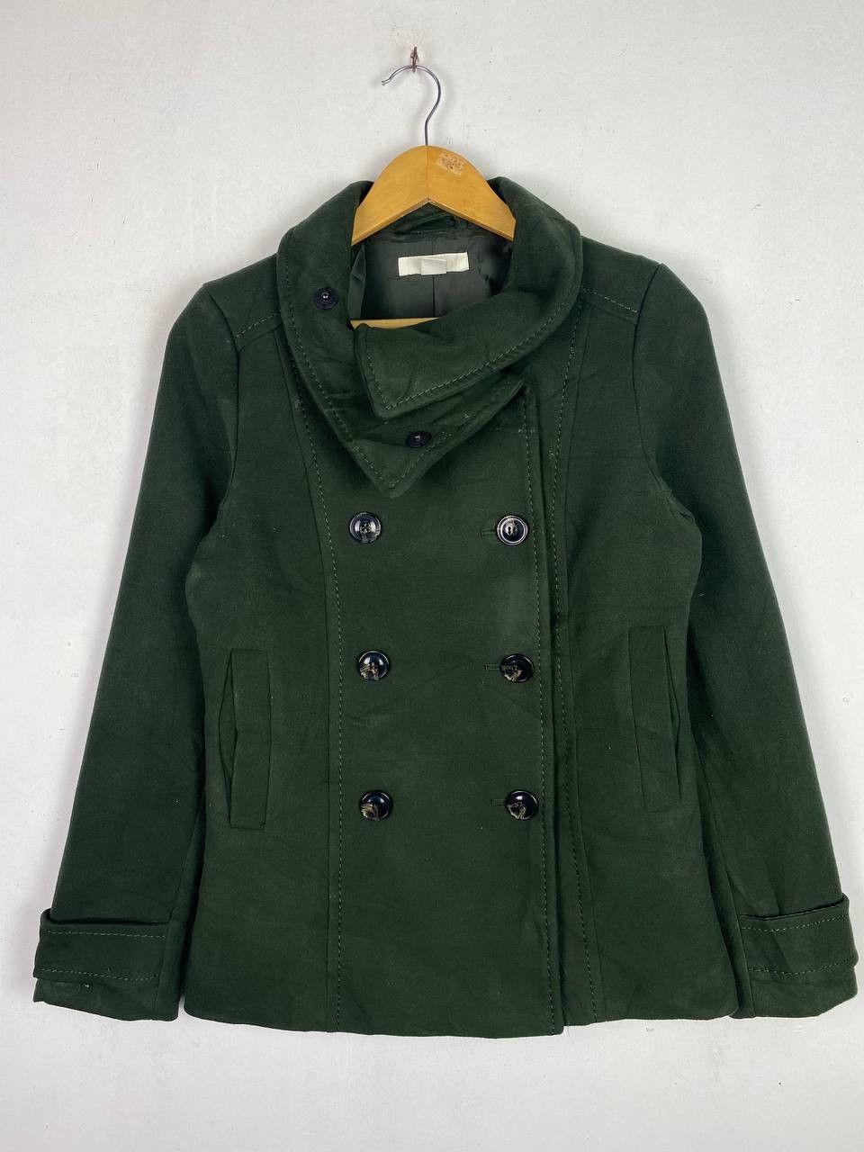 H&M × Japanese Brand h&m double collar jacket nice design Size S / US 4 / IT 40 - 1 Thumbnail