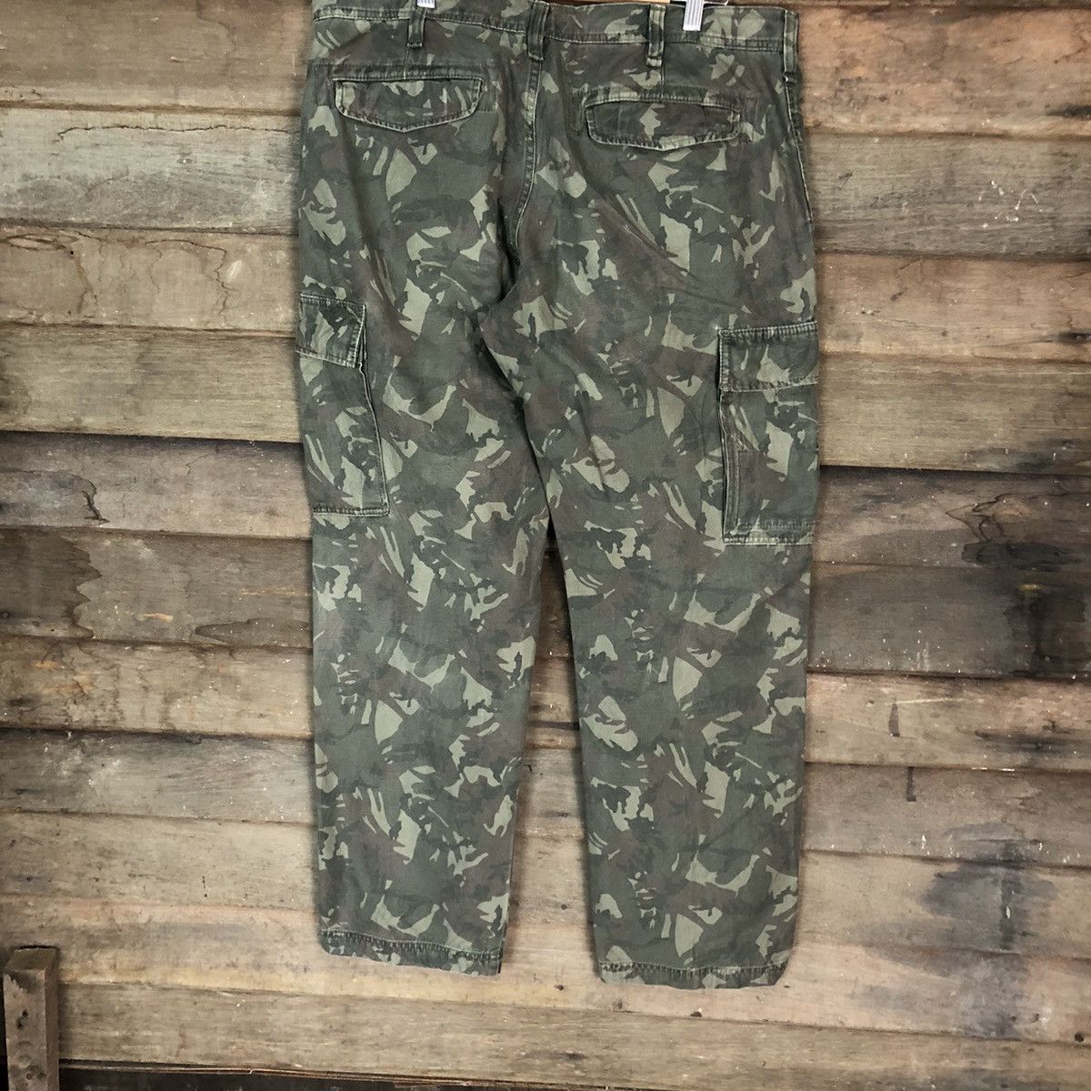 Japanese Brand Uniqlo Green Military Cargo Multipocket Pants #6734 Size US 36 / EU 52 - 10 Thumbnail