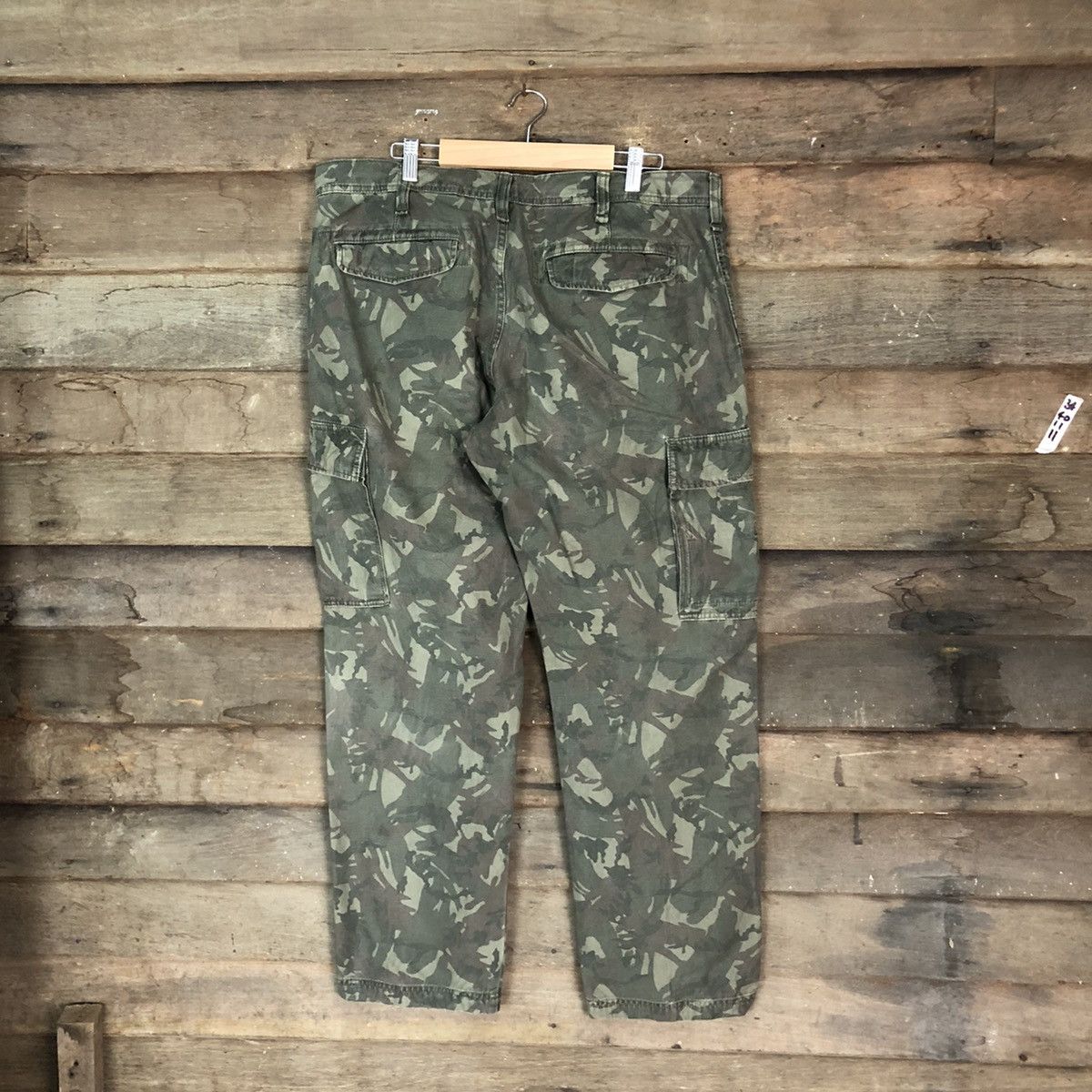 Japanese Brand Uniqlo Green Military Cargo Multipocket Pants #6734 Size US 36 / EU 52 - 8 Thumbnail