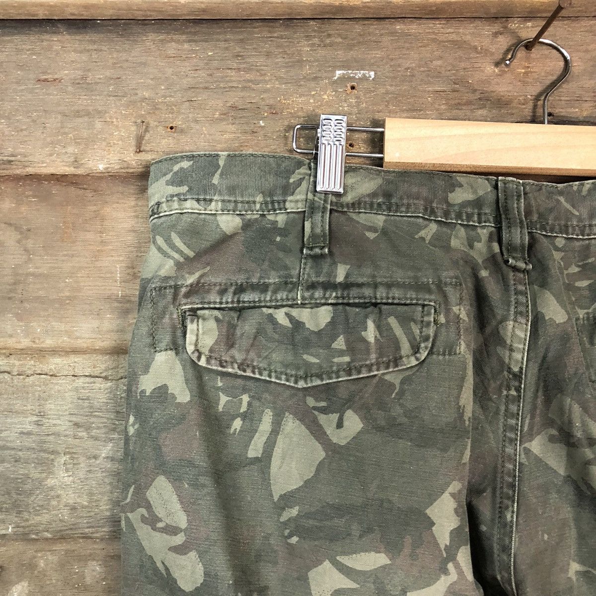 Japanese Brand Uniqlo Green Military Cargo Multipocket Pants #6734 Size US 36 / EU 52 - 11 Thumbnail