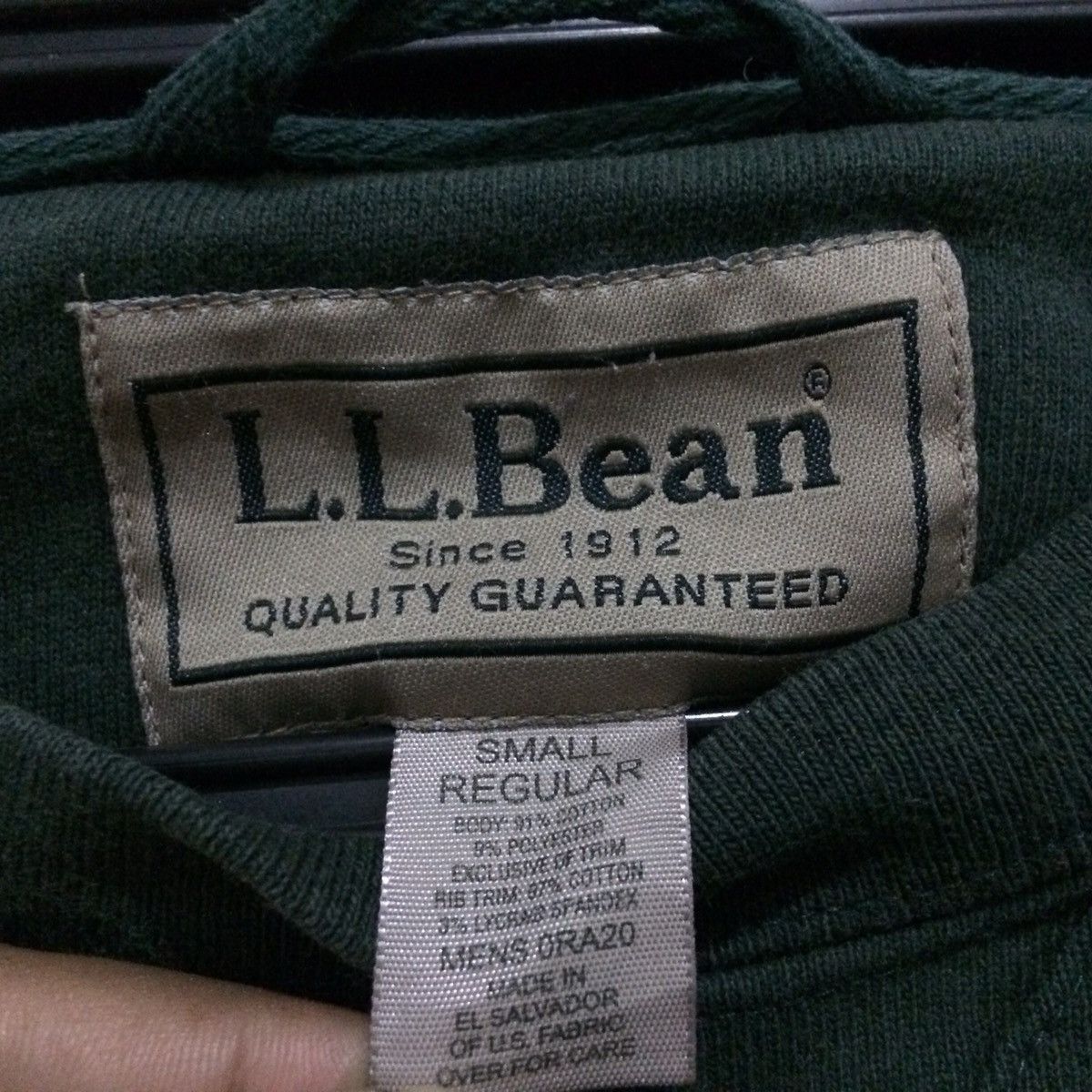 L.L. Bean Vintage LL Bean Embroidery Crewneck Pullover Jumper Jacket Size US S / EU 44-46 / 1 - 3 Thumbnail