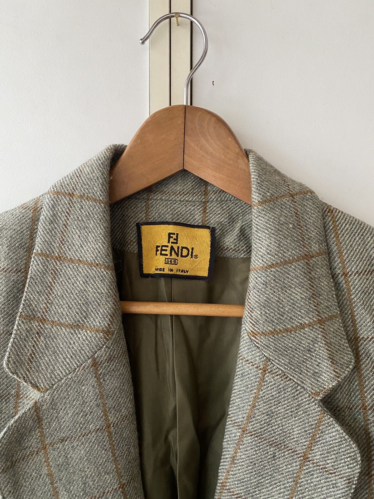 Designer × Fendi × Vintage VINTAGE FENDI BLAZER MADE IN ITALY Size 44R - 3 Thumbnail
